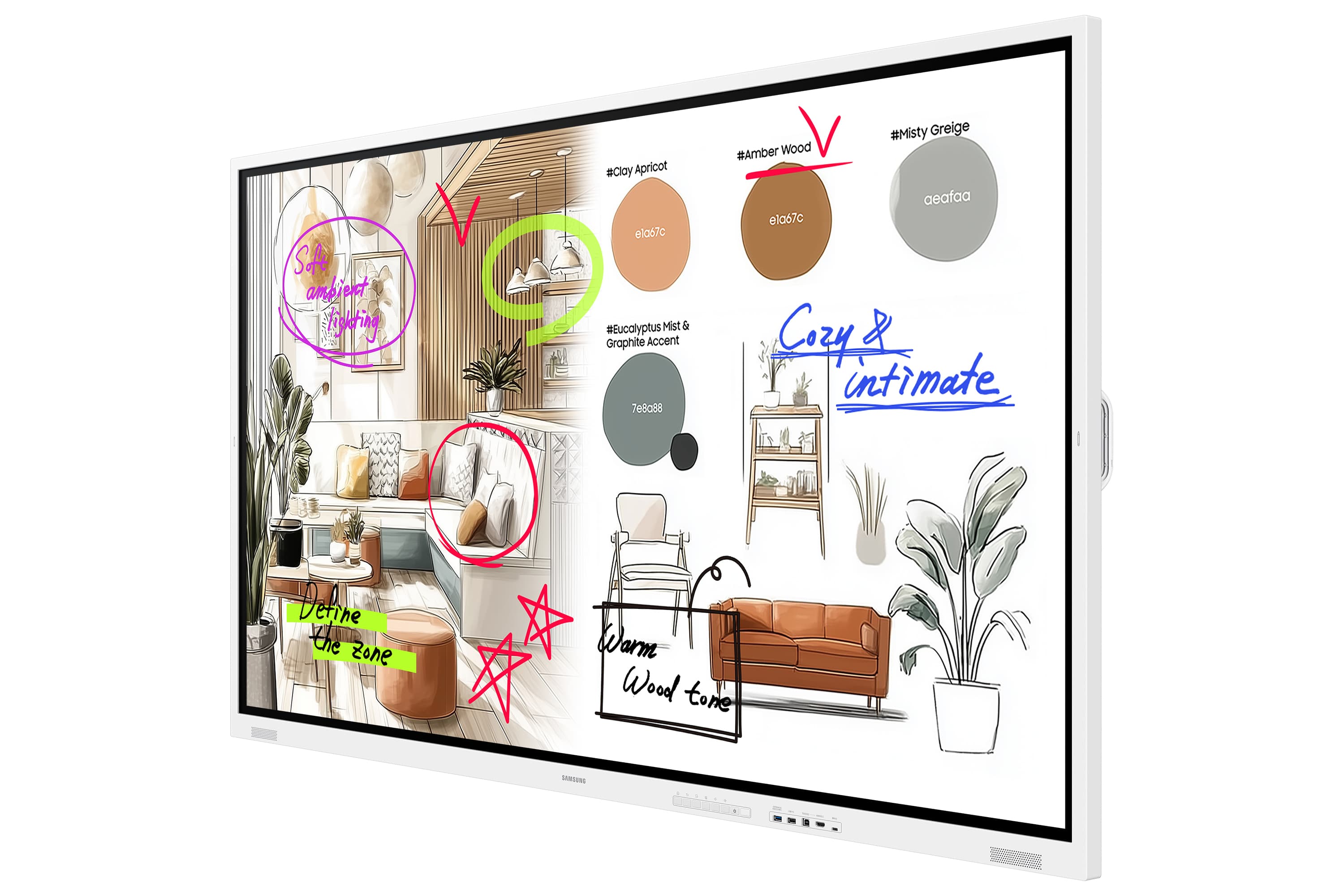 Samsung WMFX Flip Pro 75" 4K Ultra HD Interactive Display — photo 3 of 10