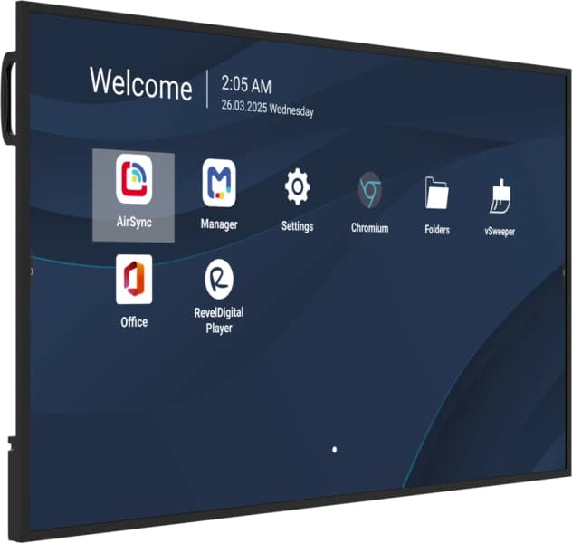 Écran ViewBoard LED format grand 65" 4K 500 nits Android 14