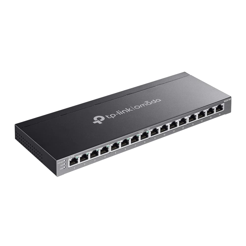 TP-Link Omada 16-Port Gigabit Smart Switch with 8-Port PoE+ — photo 4 of 5