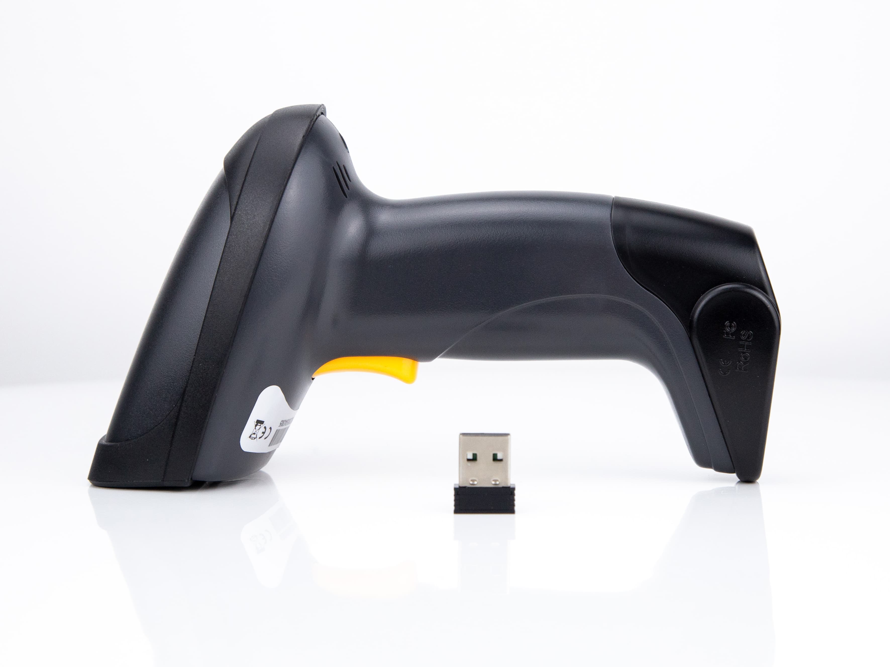 Lecteur de code-barres laser 1D sans fil avec support — photo 4 sur 7