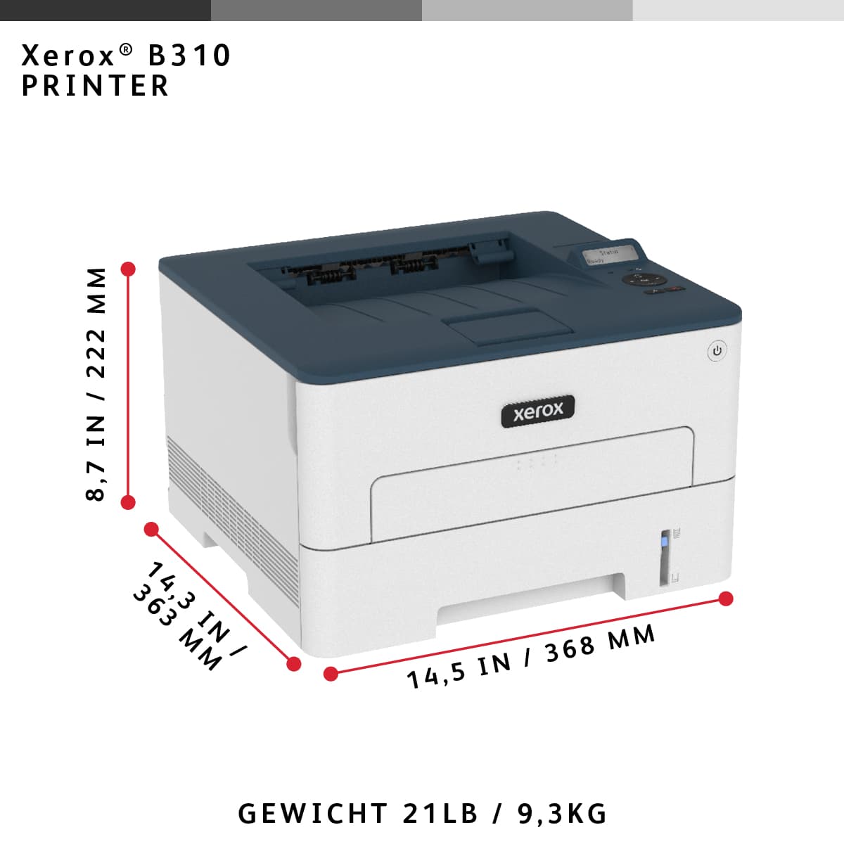 Xerox B310 A4 Laser Printer — photo 13 of 20