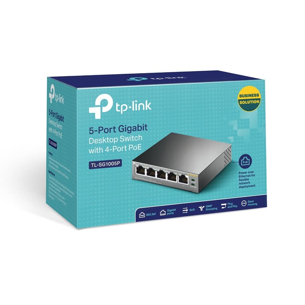 TP-Link TL-SG1005P PoE Switch — photo 5 of 5