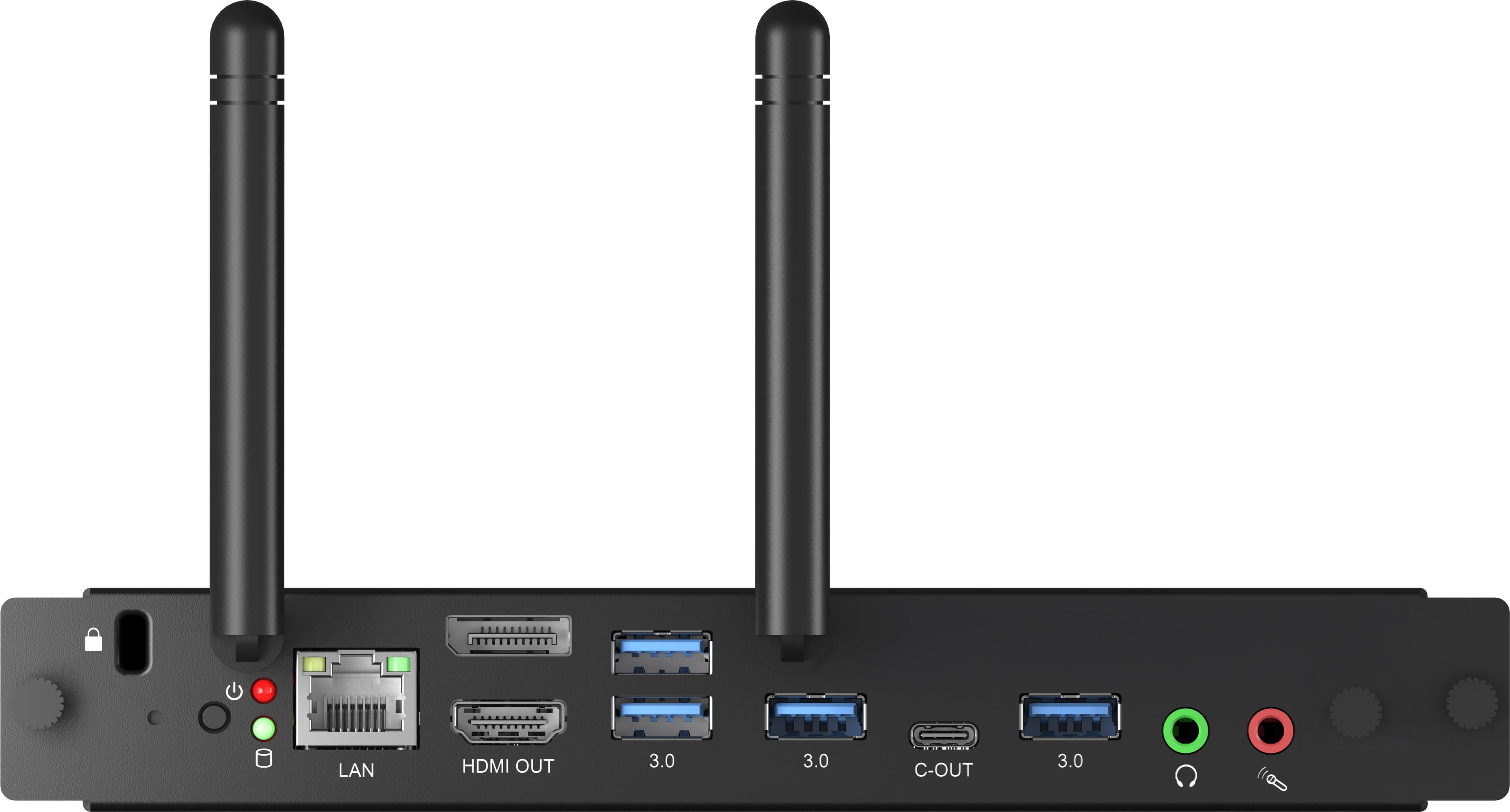 Mini PC OPS - Intel Core i5-12450H - 8 Go de RAM - 256 Go SSD - Windows 11 IoT Enterprise 64 bits — photo 2 sur 8