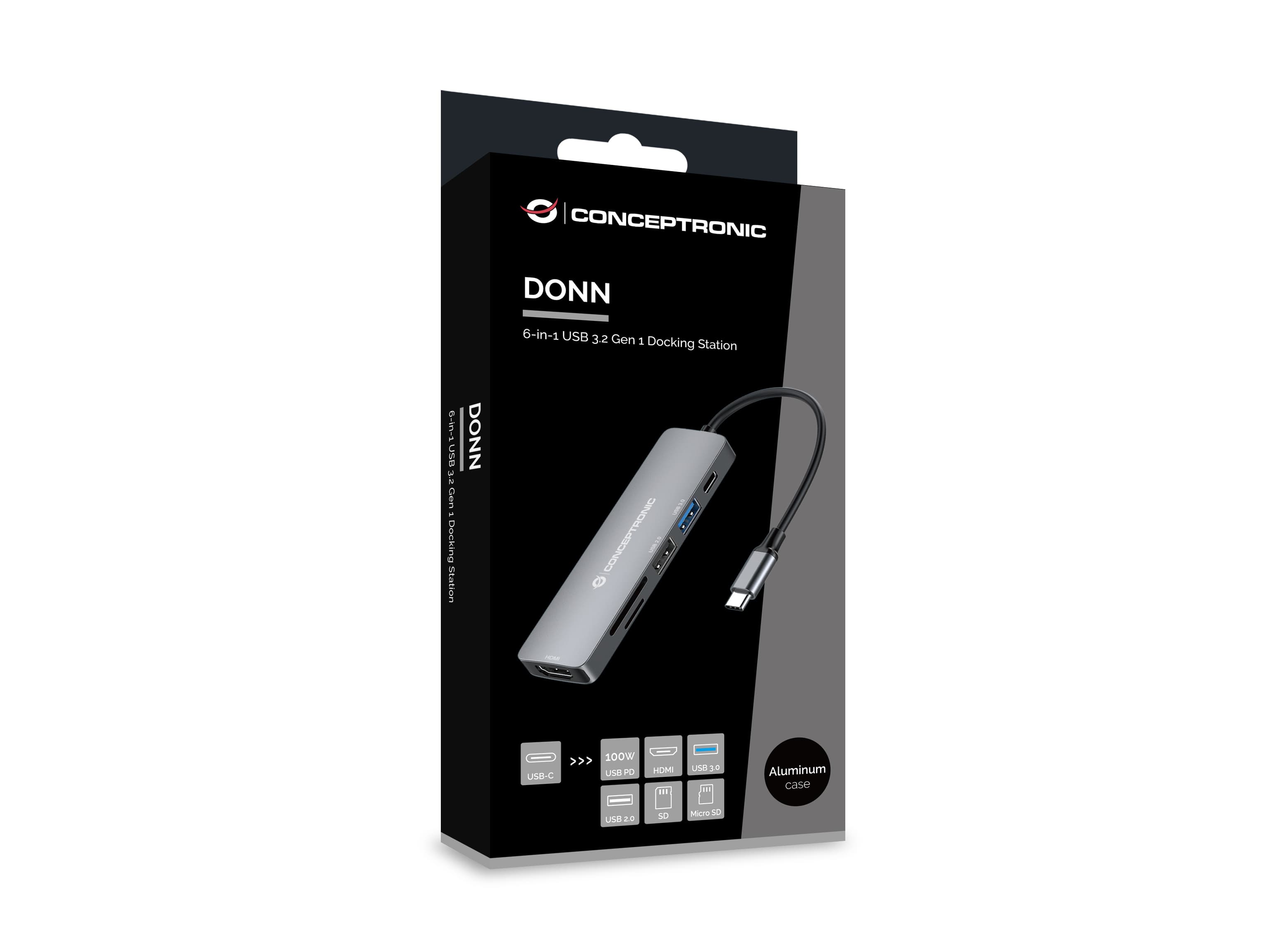 CONCEPTRONIC 6-in-1 USB 3.2 Gen 1 Docking Station — photo 5 of 5