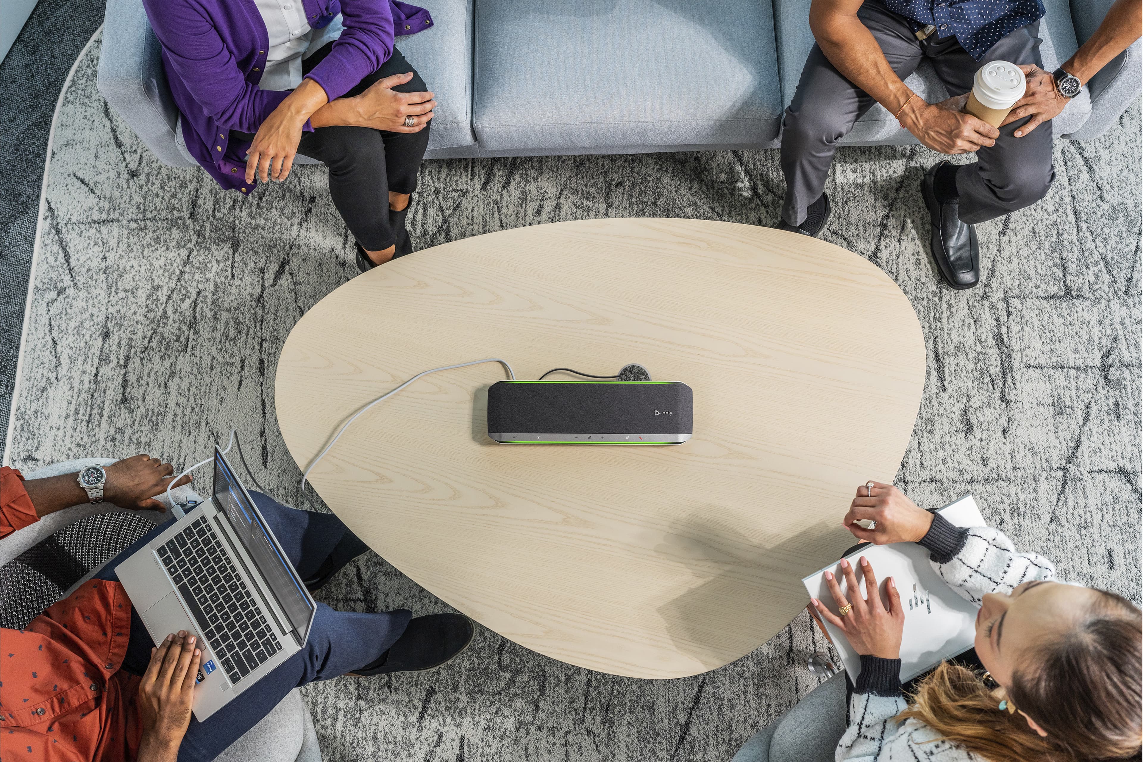 HP Poly Sync 60 USB-A/C Speakerphone — photo 2 of 5