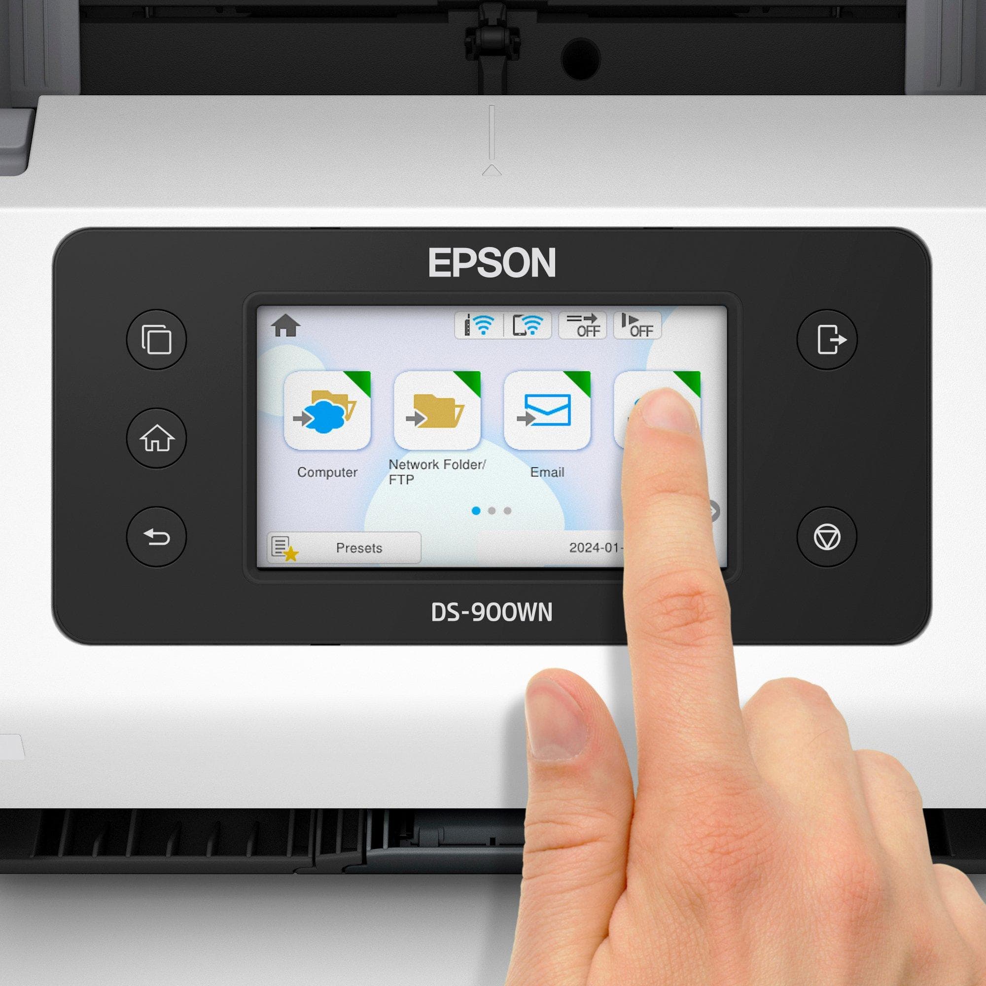 WorkForce DS-900WN - Sheet-fed Scanner - 600 x 600 DPI - A4 - White — photo 12 of 15