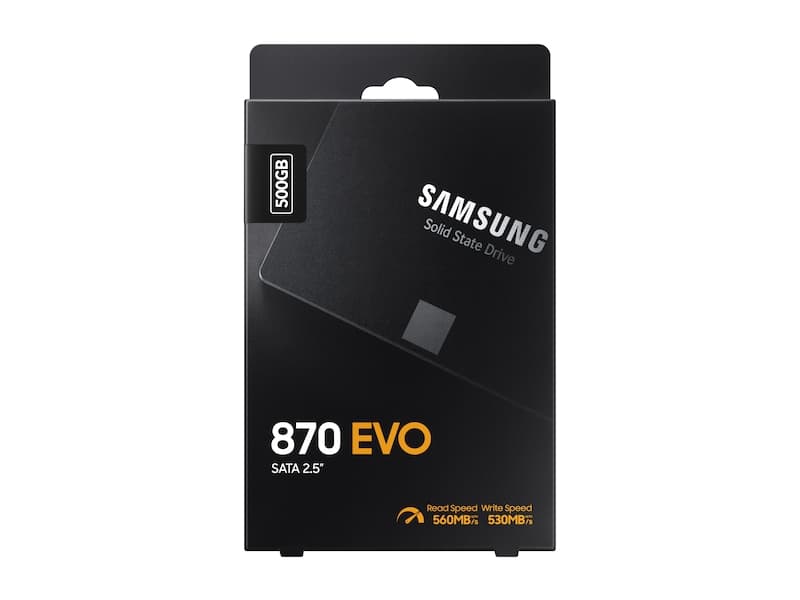 Samsung 870 EVO 500GB 2.5" SSD — photo 6 of 6