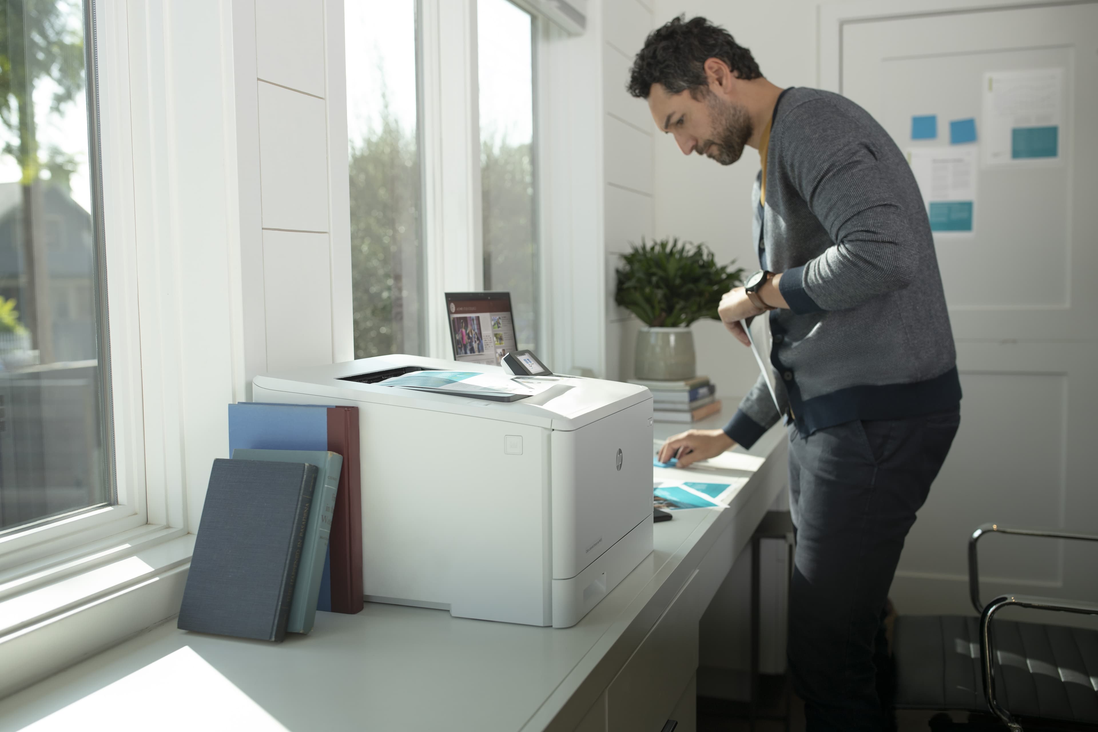 HP Color LaserJet Enterprise M455dn Printer — photo 15 of 17