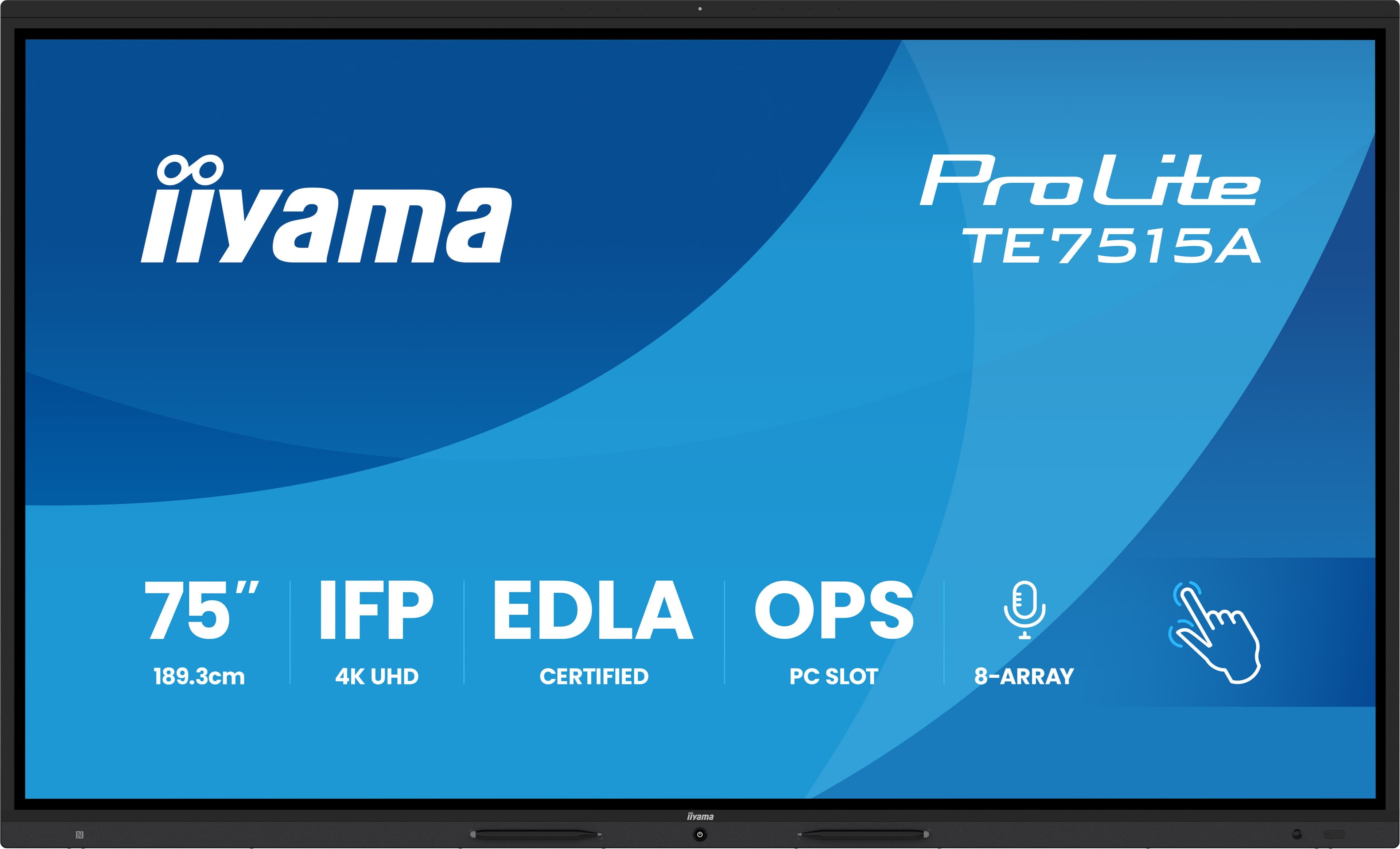ProLite 75 pouces écran tactile - Affichage IFP 4K UHD - 3840x2160 - Android — photo 2 sur 14