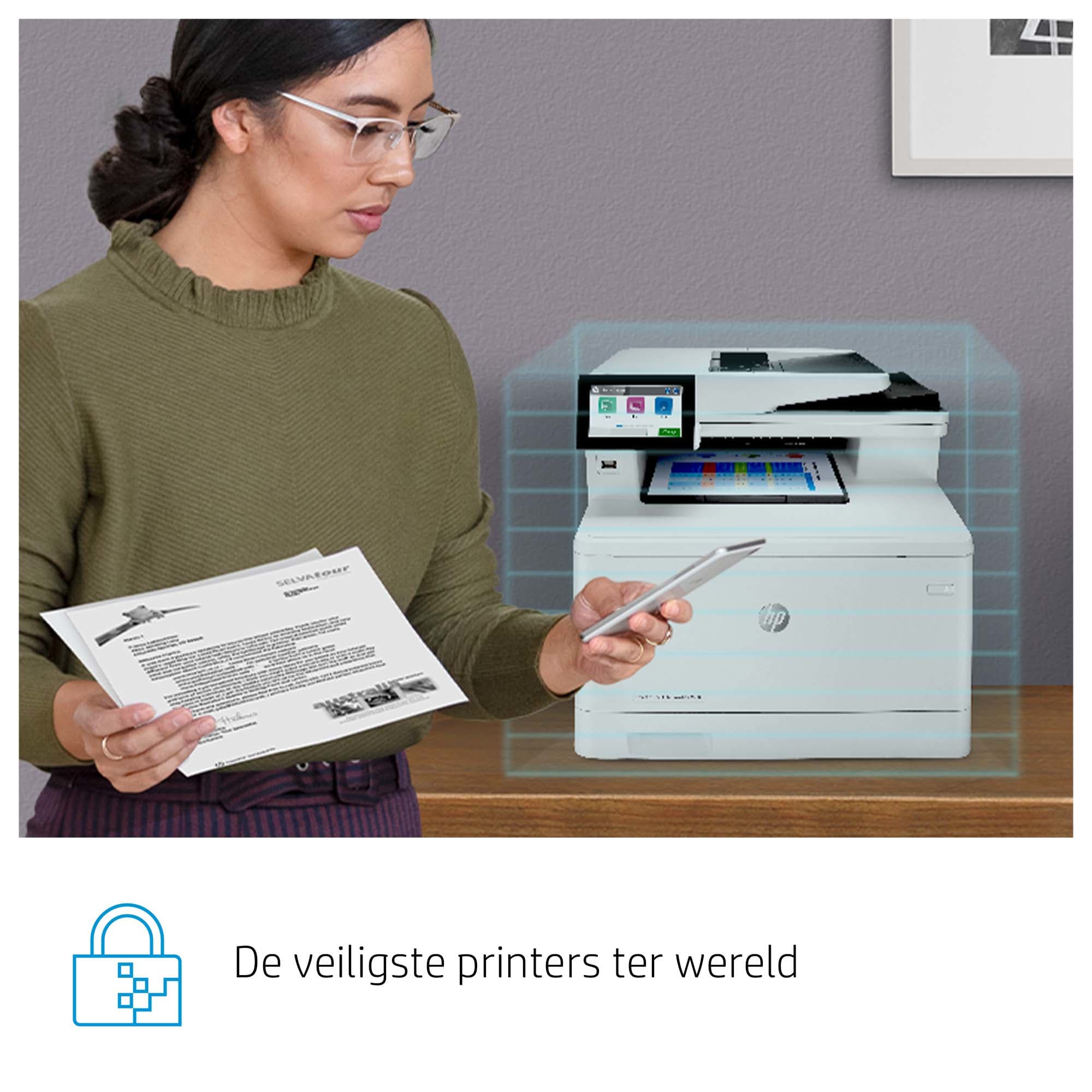 HP Color LaserJet Enterprise MFP M480f Printer — photo 8 of 20