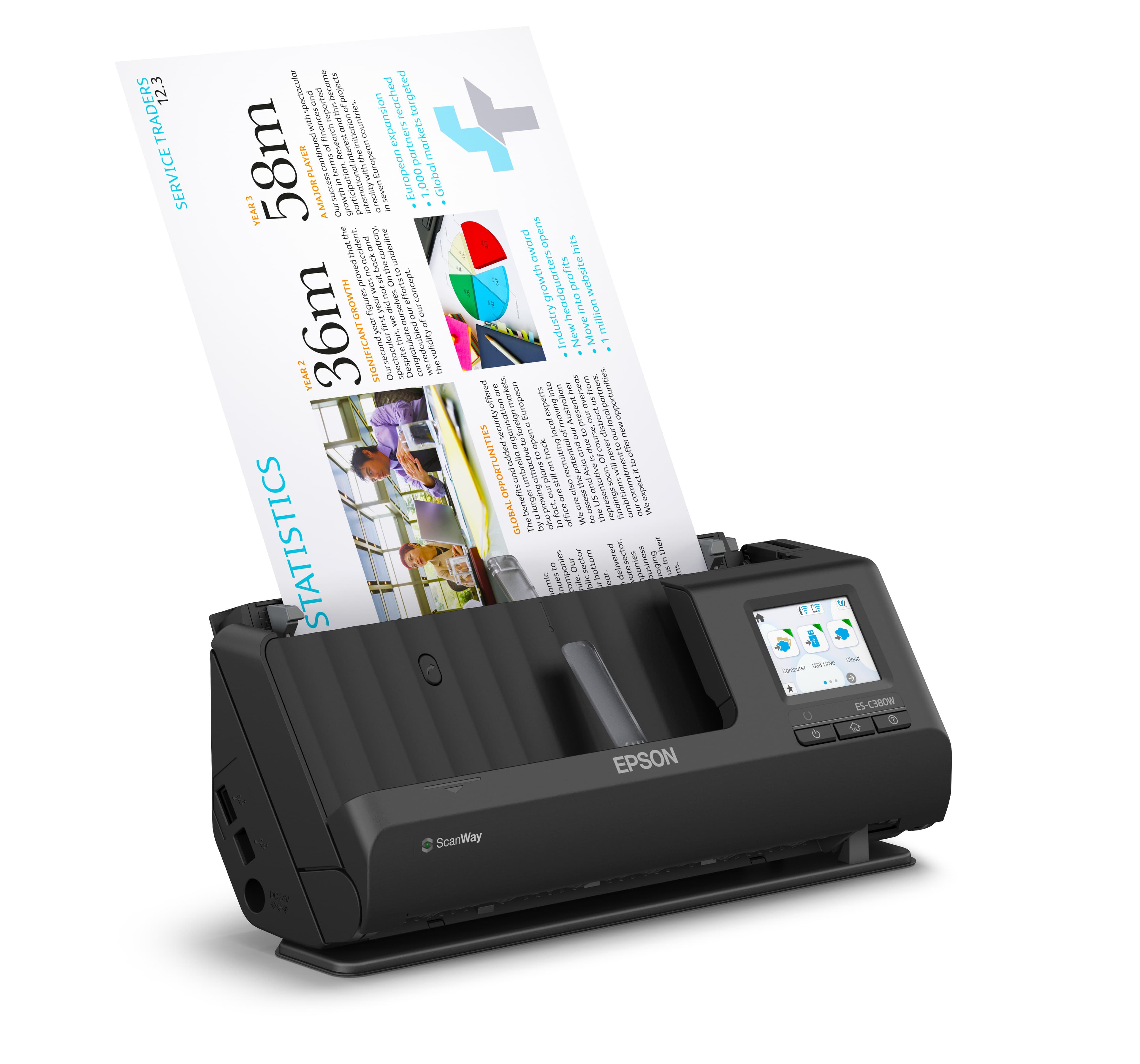 Epson WorkForce ES-C380W — photo 10 sur 17