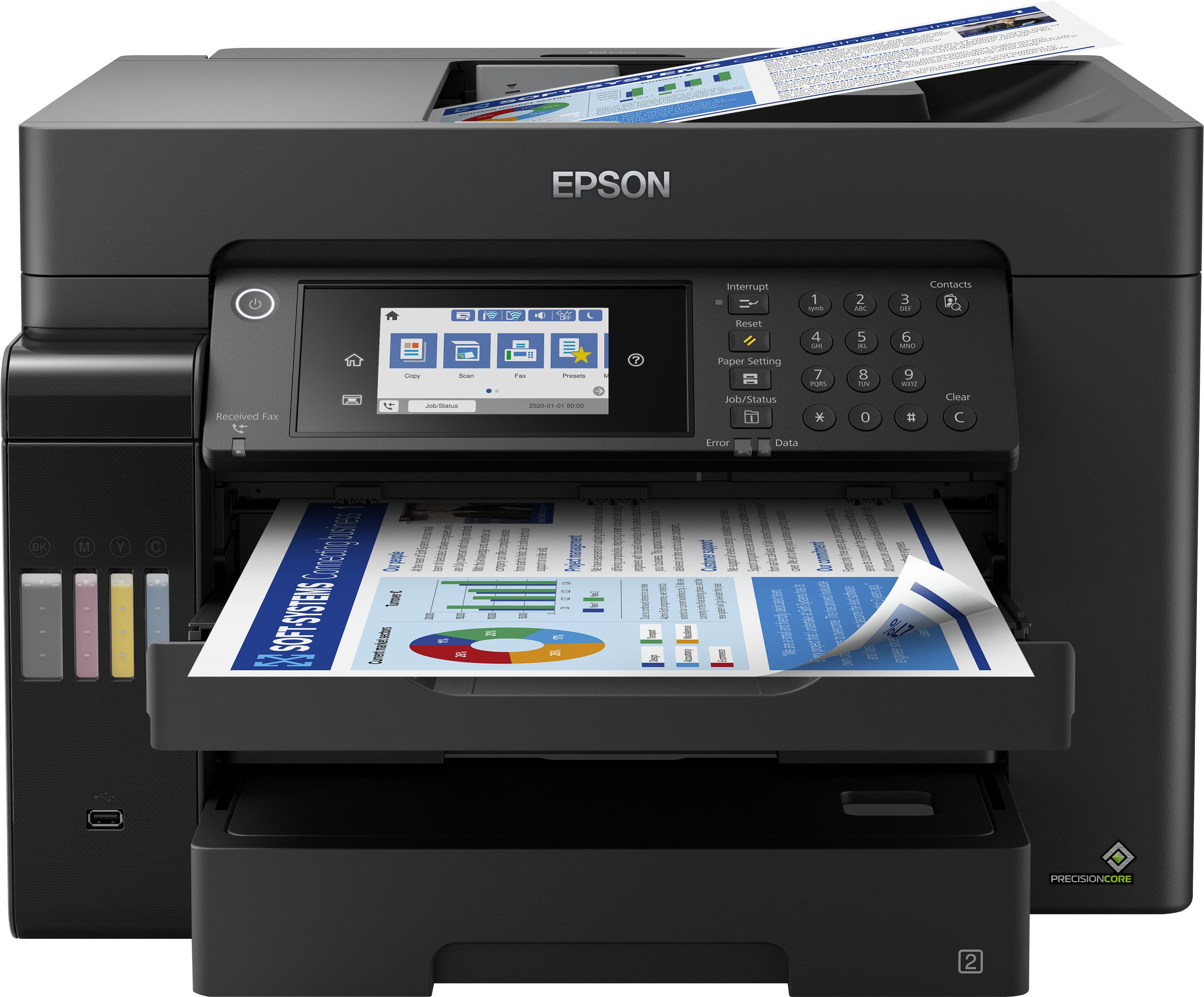 EcoTank ET-16655 - Multifunctional Printer - A3 - 4800 x 1200 - 32 ppm - Wi-Fi - Black — photo 9 of 11
