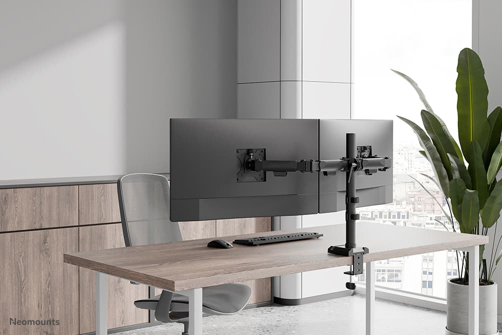 Neomounts DS60-600BL2 Dual Monitor Arm — photo 15 of 18