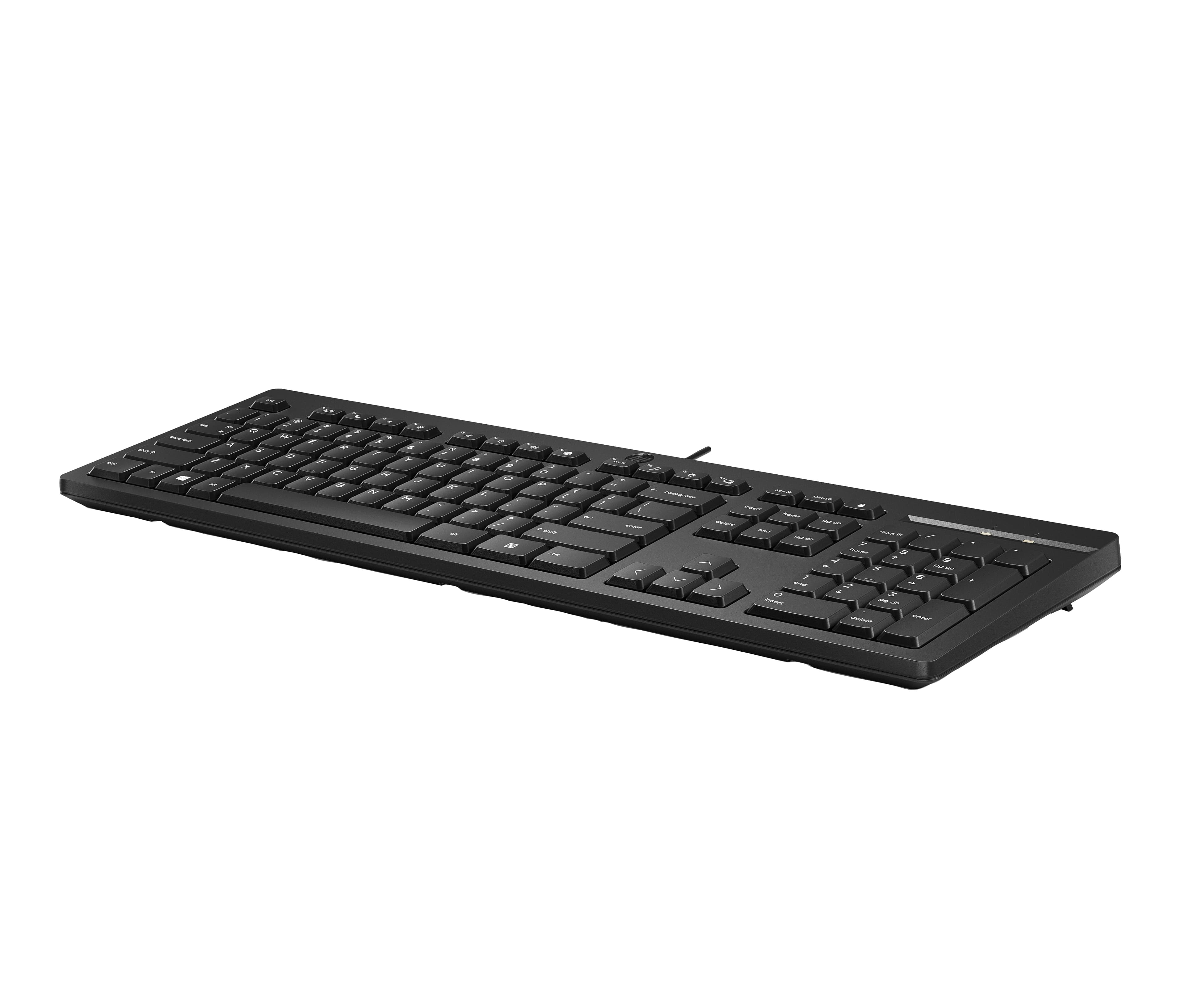 Clavier HP 125 filaire (AY2Y7AA) - QWERTY — photo 4 sur 5