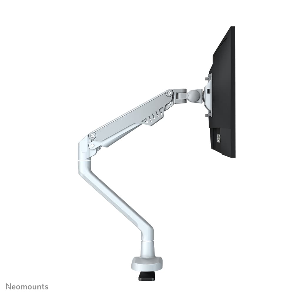 Single Monitor Arm - 10-32inch - 2-8 kg - Gas Spring - 180 Degrees - Stop - Topfix - Silver — photo 5 of 9