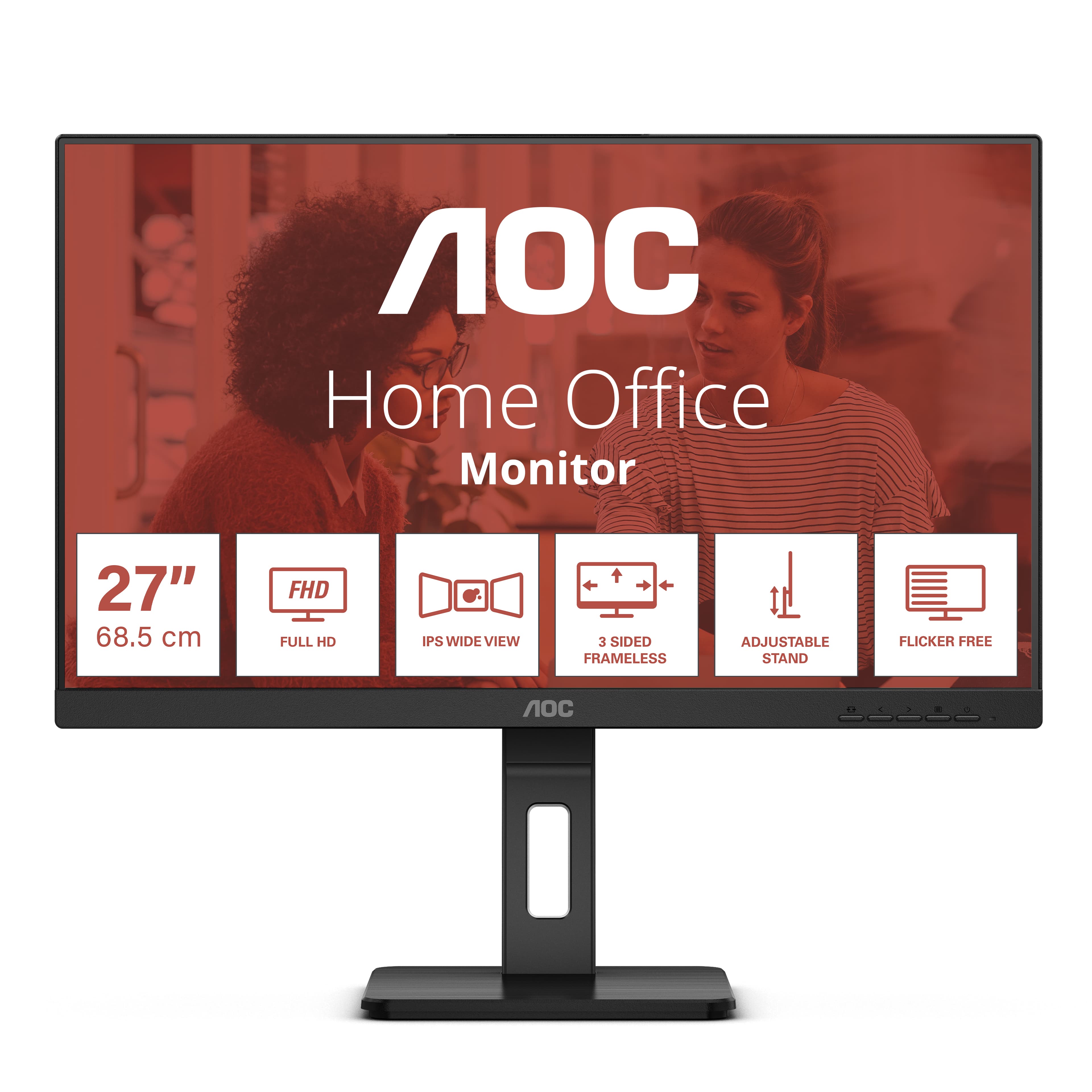 AOC E3 27" Moniteur LED Full HD IPS - 1920x1080