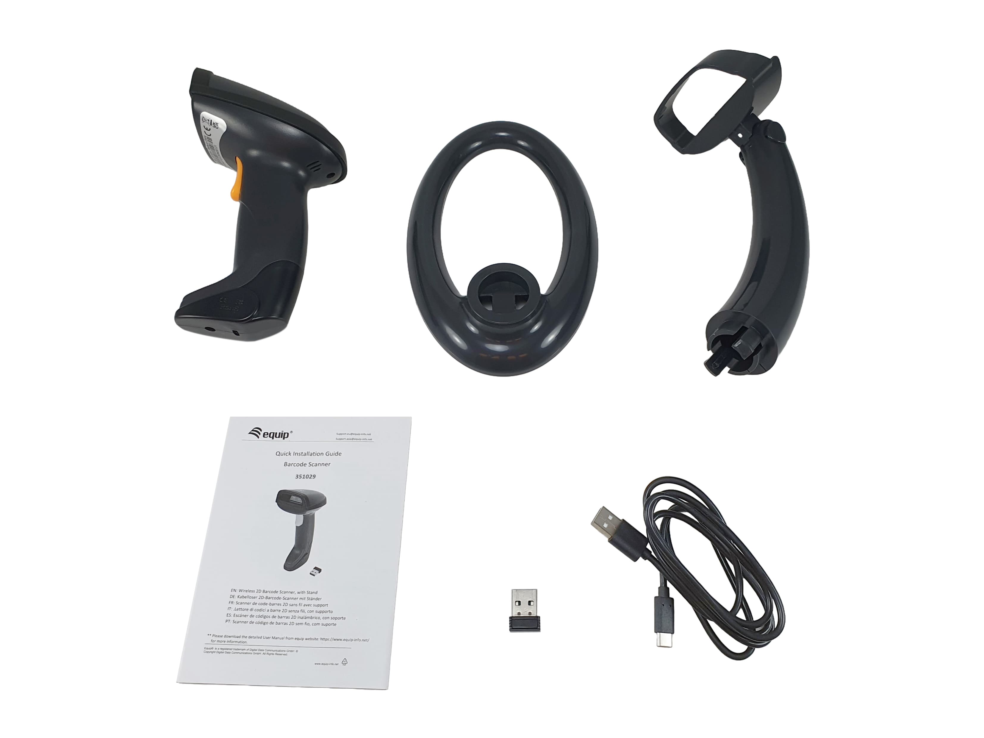 Lecteur de codes-barres 2D sans fil EQUIP 351029 — photo 7 sur 7