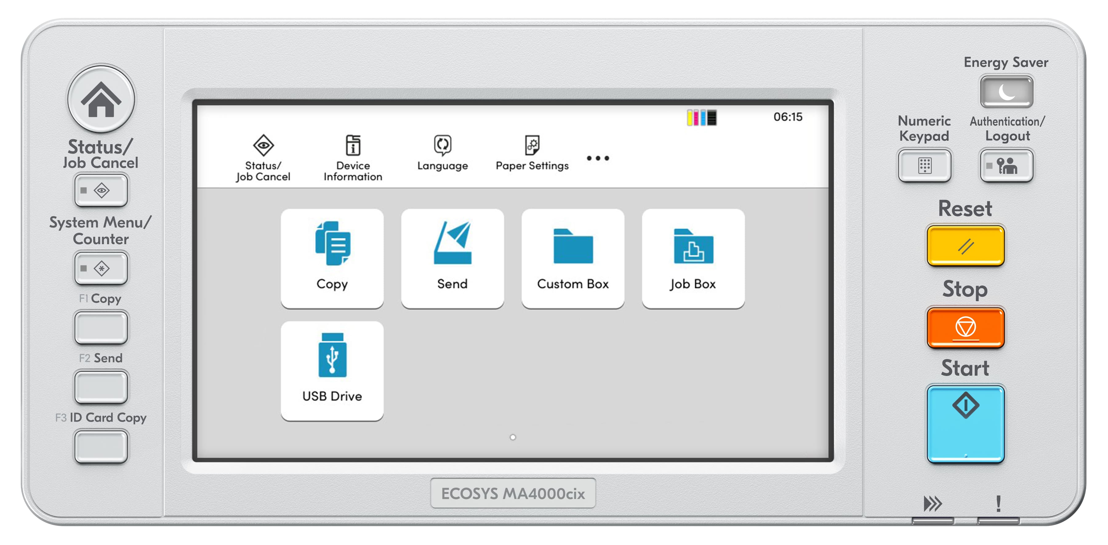 Imprimante laser multifonction KYOCERA ECOSYS MA4000cix — photo 6 sur 6