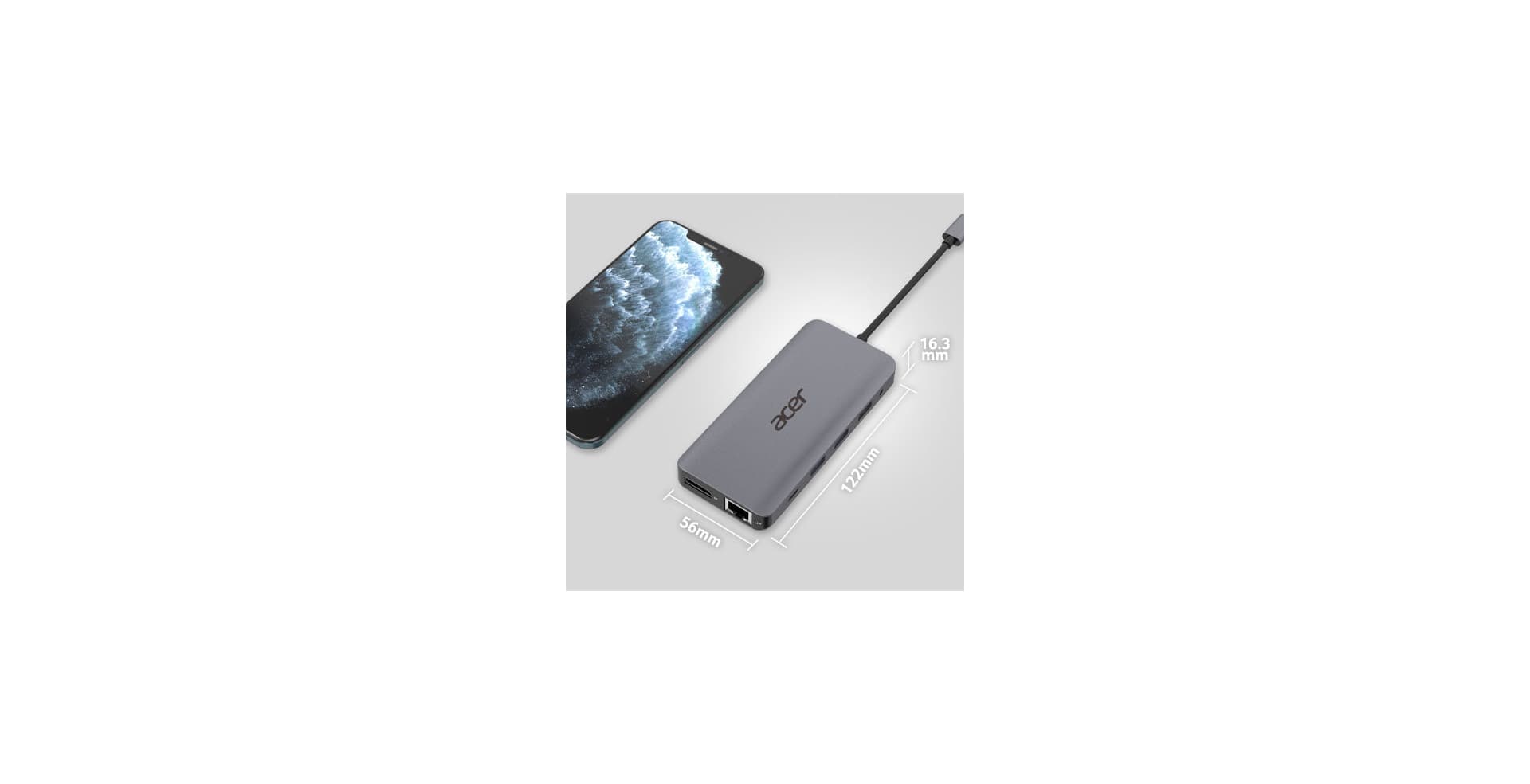 Acer 12-in-1 USB-C Dongle Silver — photo 12 of 14