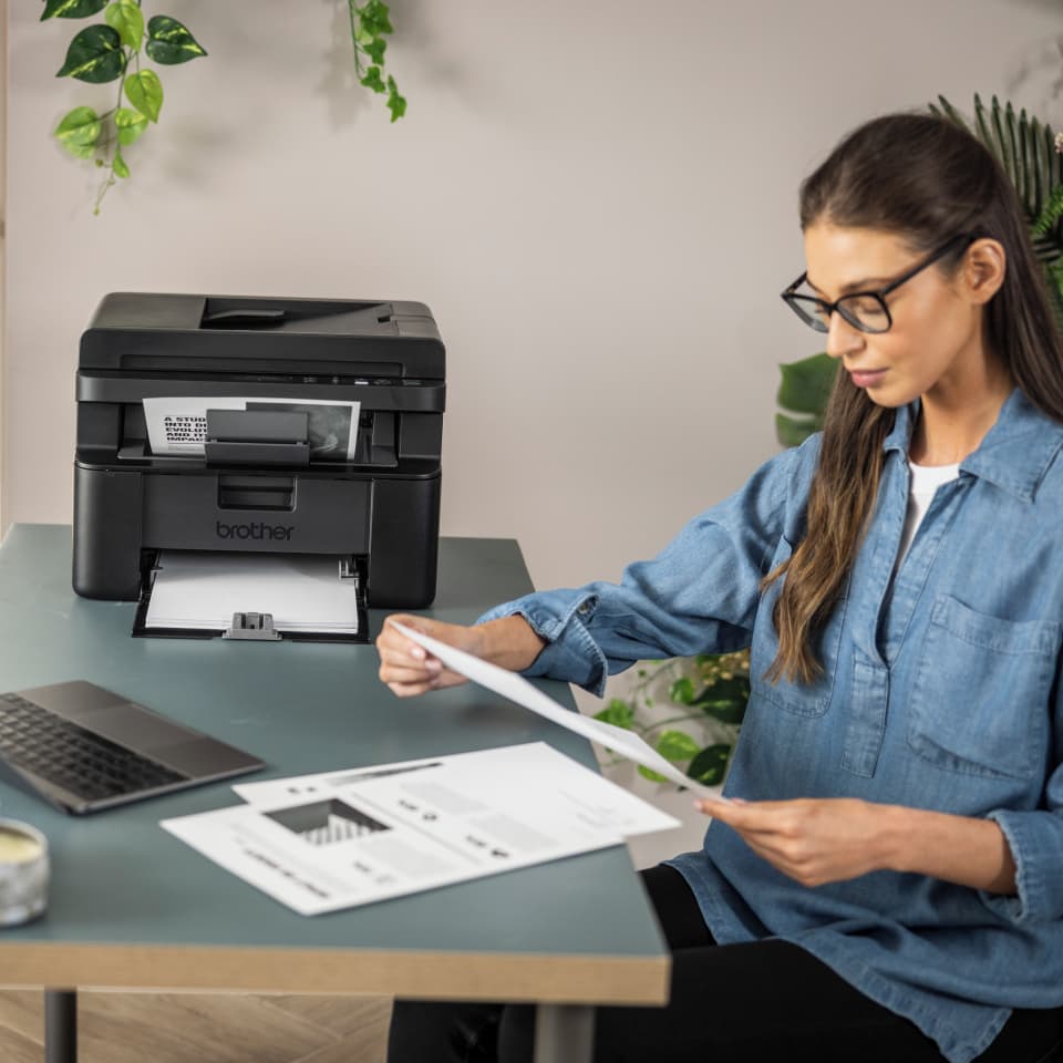 DCP-L1660W - Compact A4 Mono Laser All-in-One Printer — photo 6 of 7