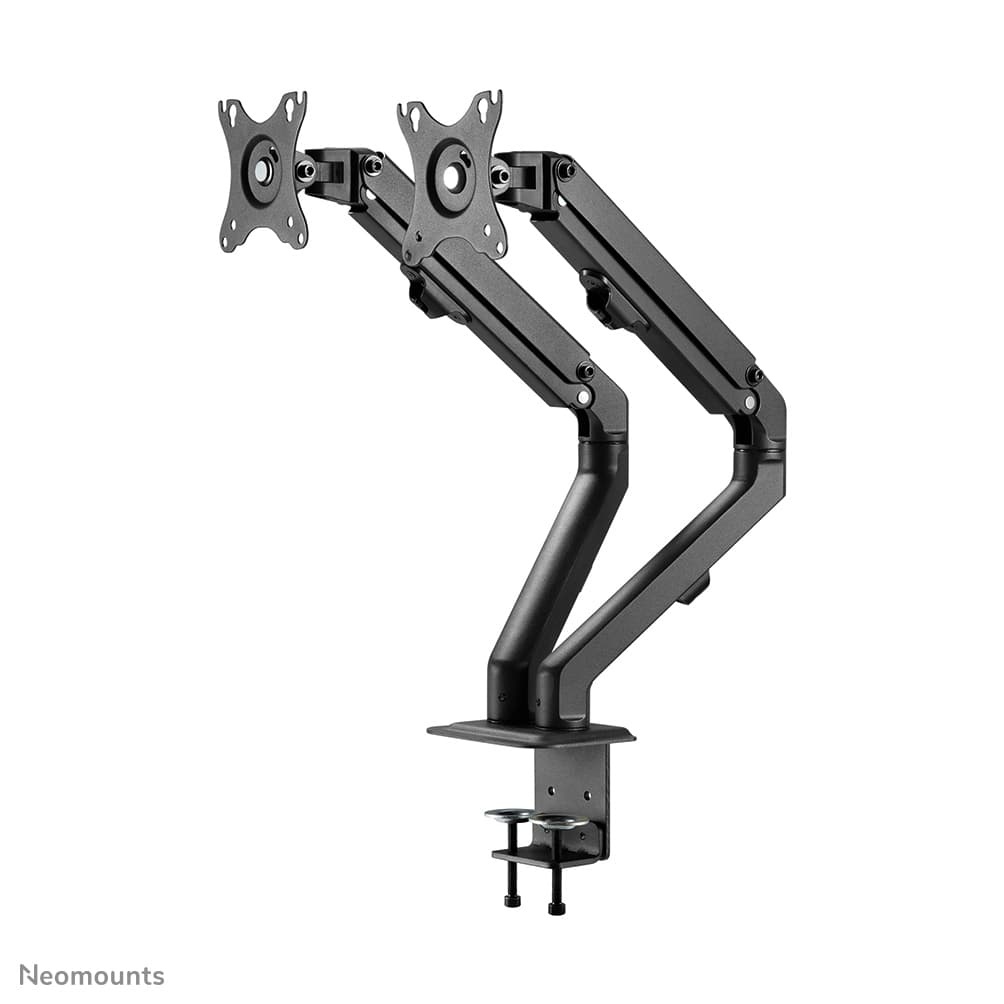 Support d'écran double - 17-27 pouces - 2-7 kg/écran - Ressort - Noir — photo 4 sur 19