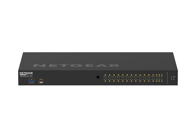NETGEAR GSM4230P 24-Port Gigabit PoE+ Managed Switch with 300W Power Supply and 4 SFP Ports
