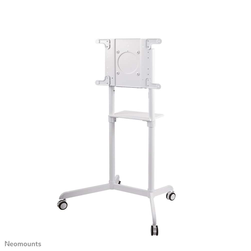 Support mural mobile pour écrans plats 32-70 pouces (support + chariot) (hauteur: 160 cm) Blanc — photo 2 sur 16