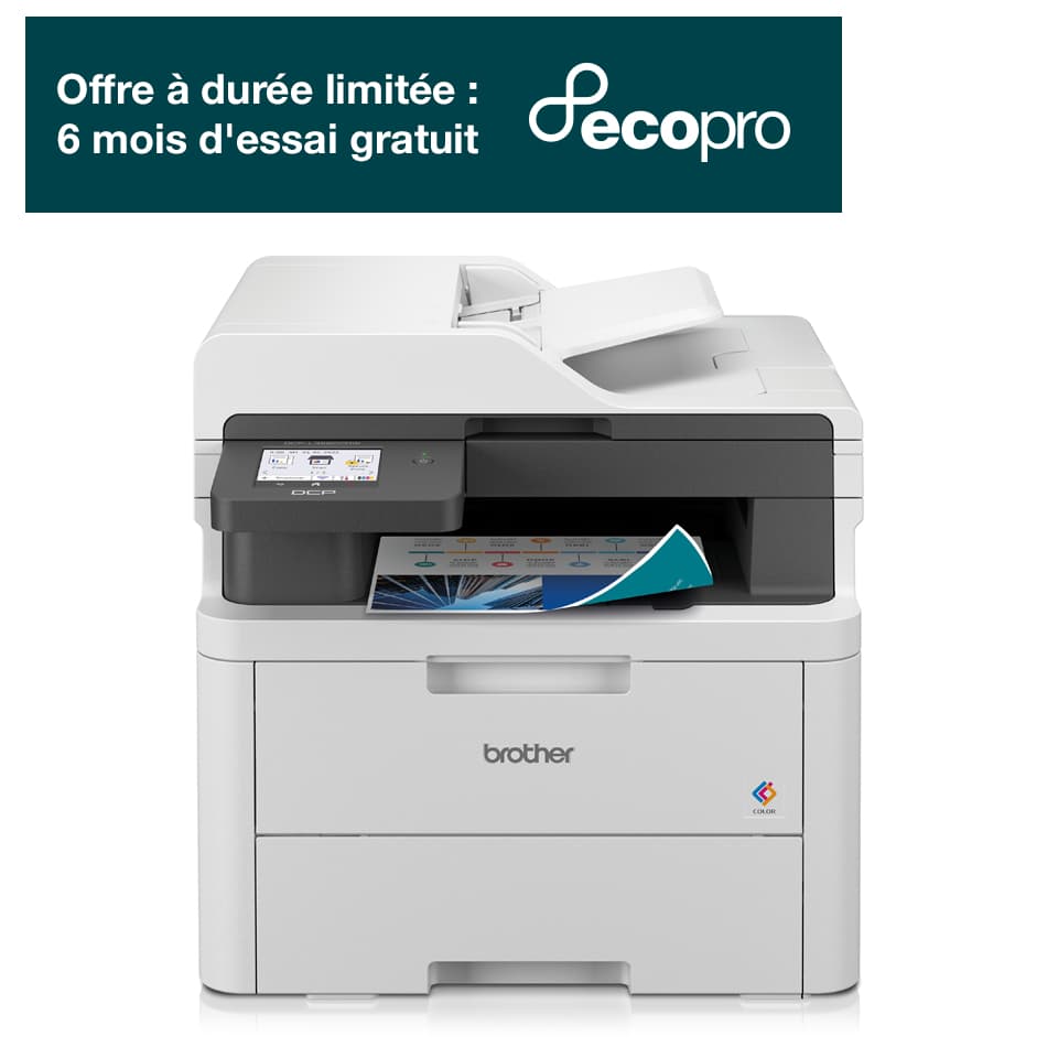 DCP-L3560CDW - Wireless All-in-One A4 Colour Laser Printer - WiFi / USB — photo 2 of 8