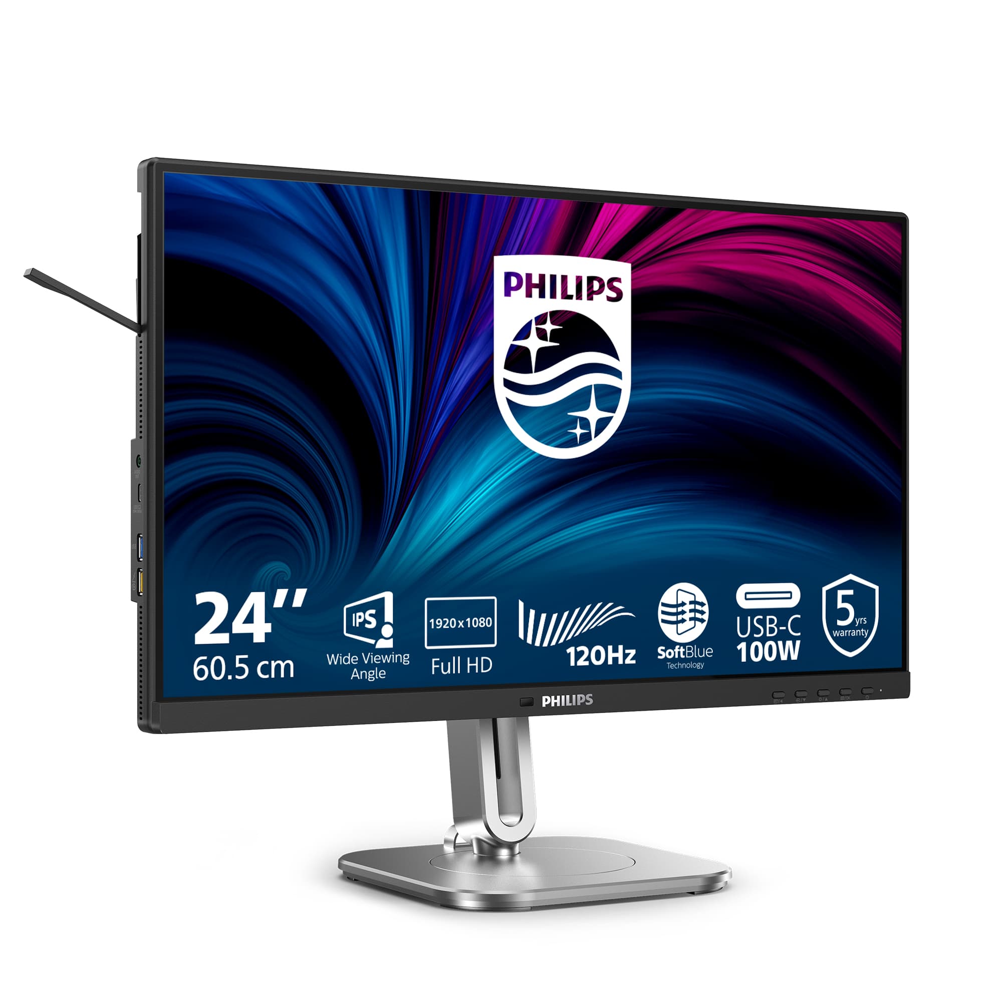 4000 Series - 24 inch - Full HD LCD - 1920x1080 - Pivot - HAS — foto 3 van 12