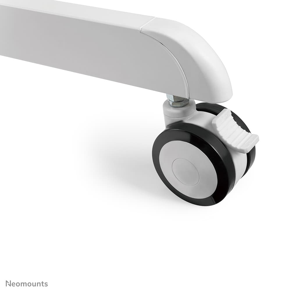 Support mural mobile pour écrans plats 32-70 pouces (support + chariot) (hauteur: 160 cm) Blanc — photo 10 sur 16