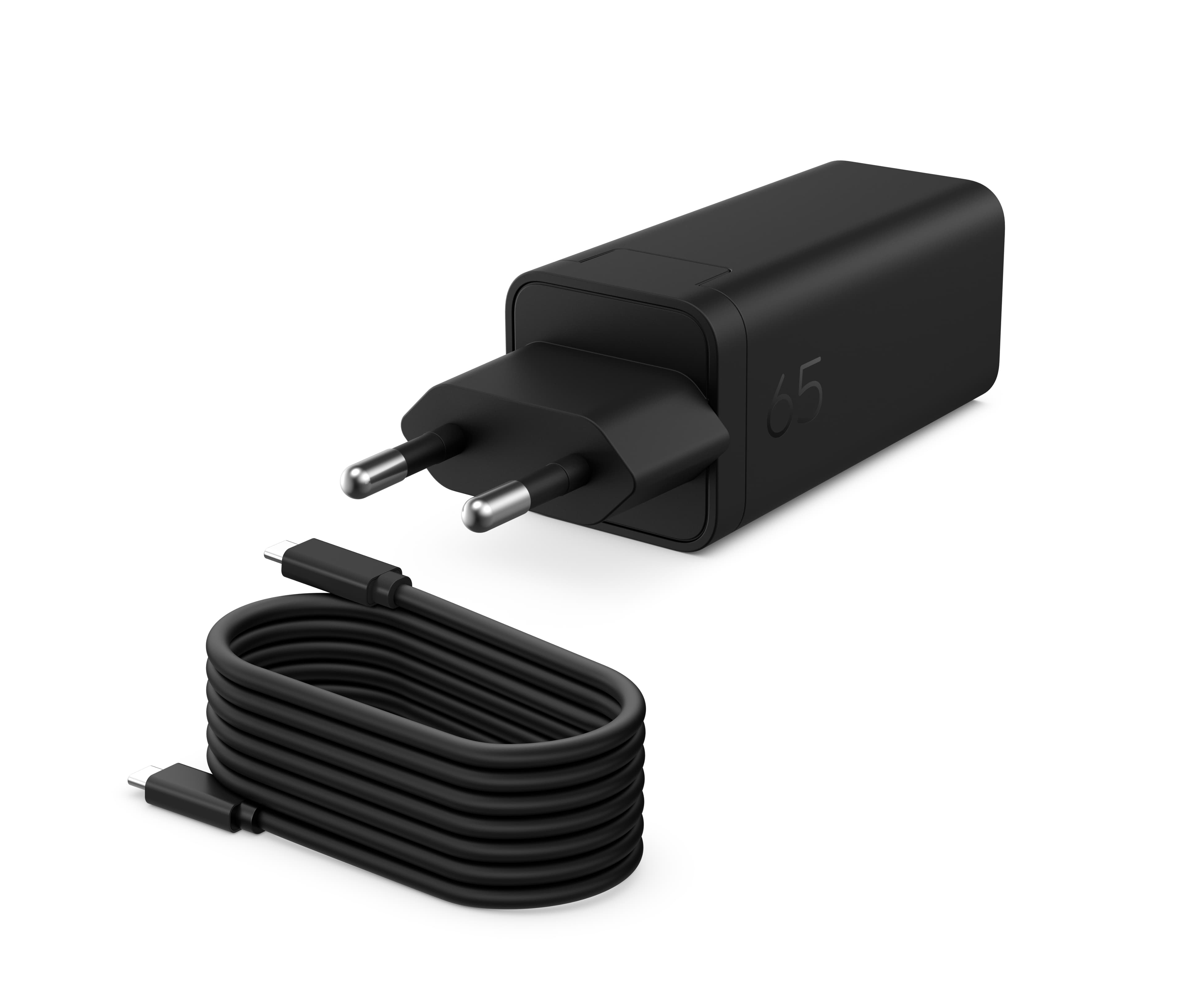 HP GaN Wall Charger - USB-C Power Adapter