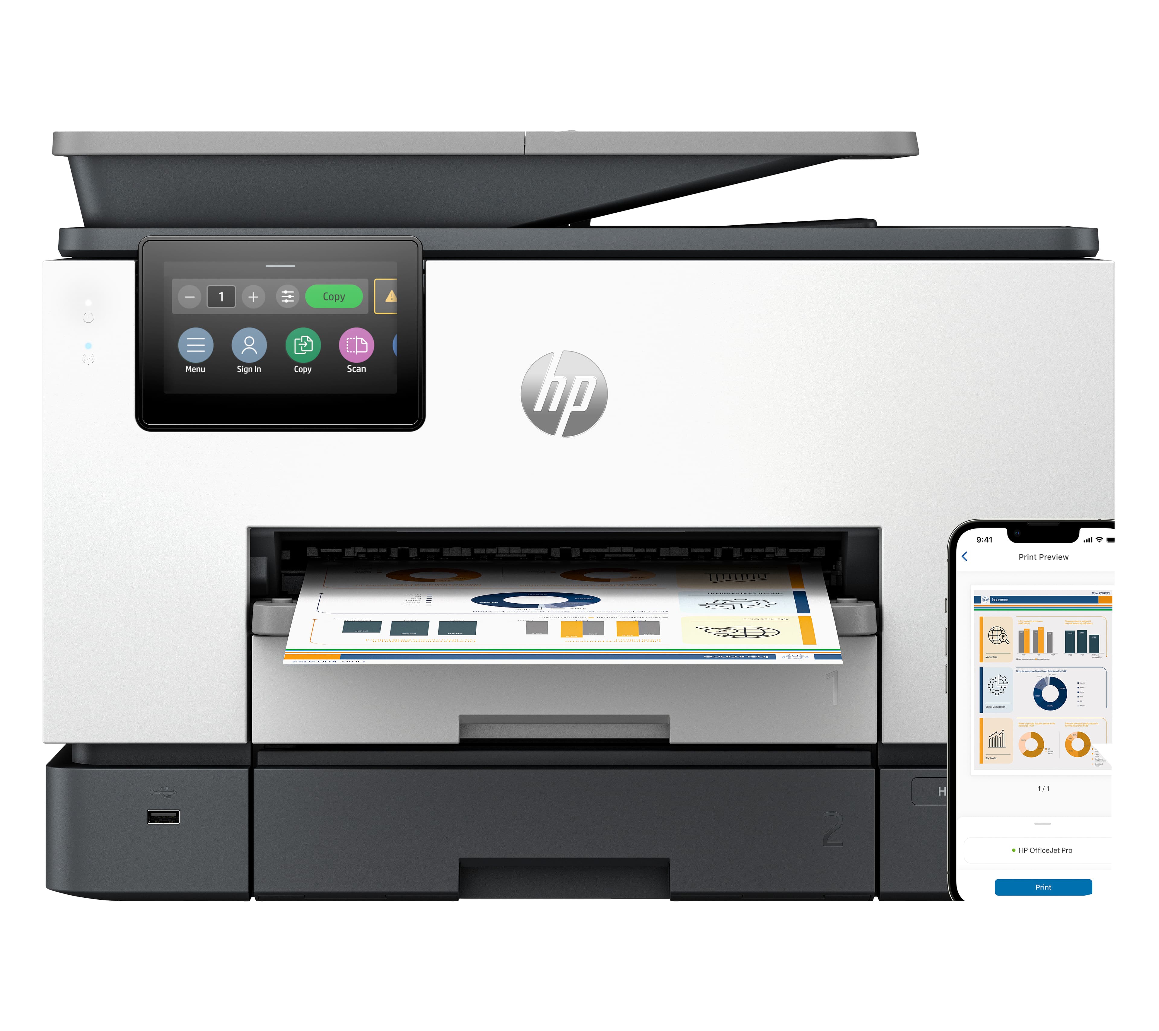 OfficeJet Pro 9130b All-in-One Printer