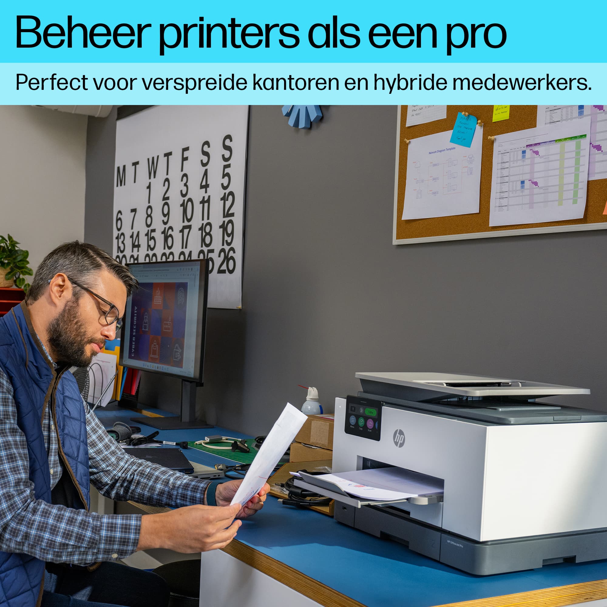 OfficeJet Pro 9130b All-in-One Printer — foto 5 van 10