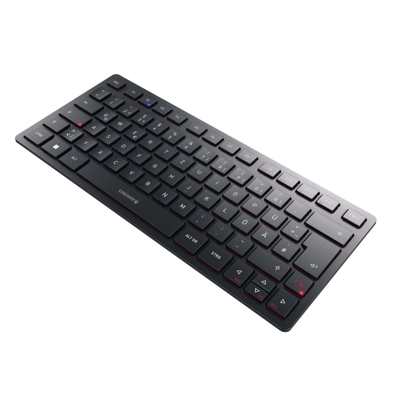 CHERRY KW 9200 MINI - Keyboard - Wireless - QWERTY - Black