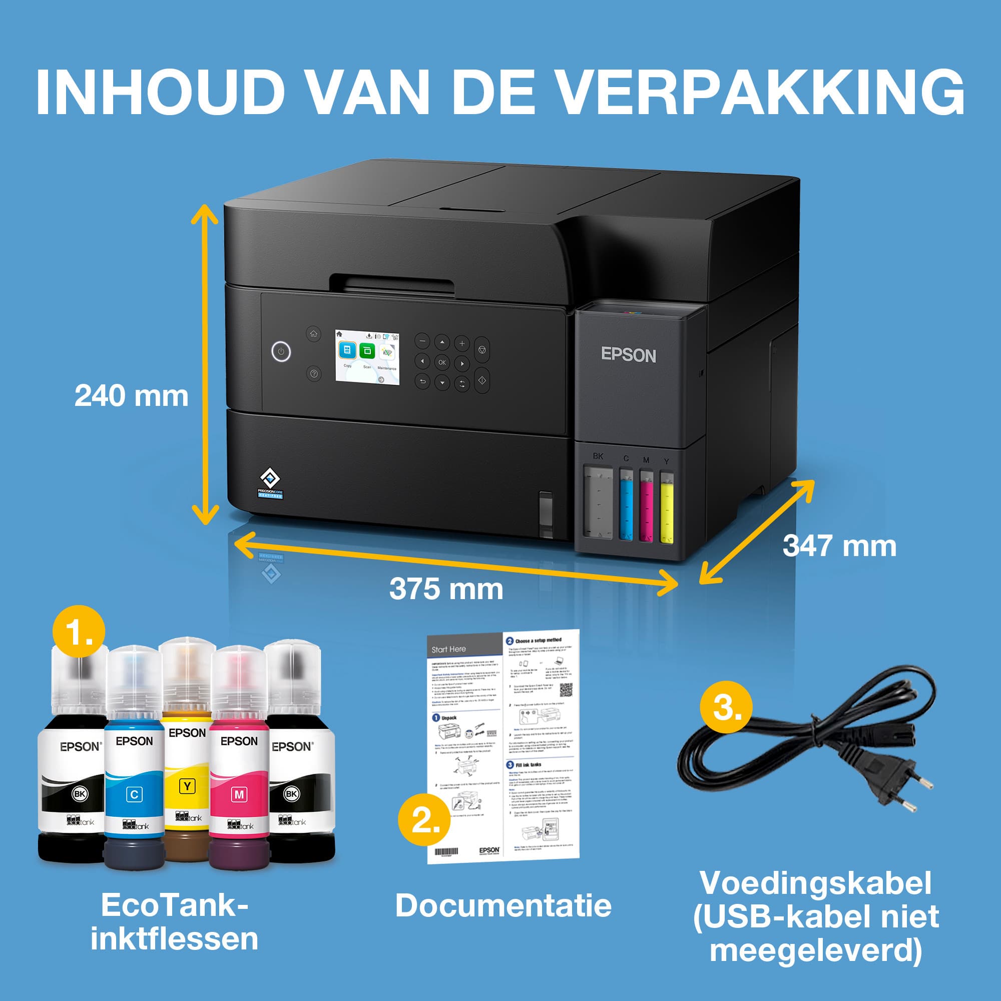 Epson EcoTank ET-3950 — photo 12 sur 12