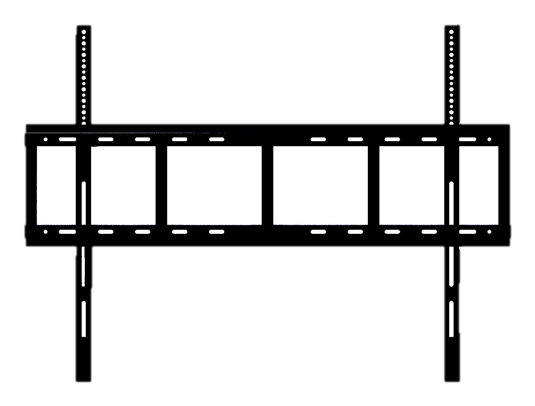 MB-WallMount-860 - Support de Mur pour Tableau de Réunion 75/ 86 pouces