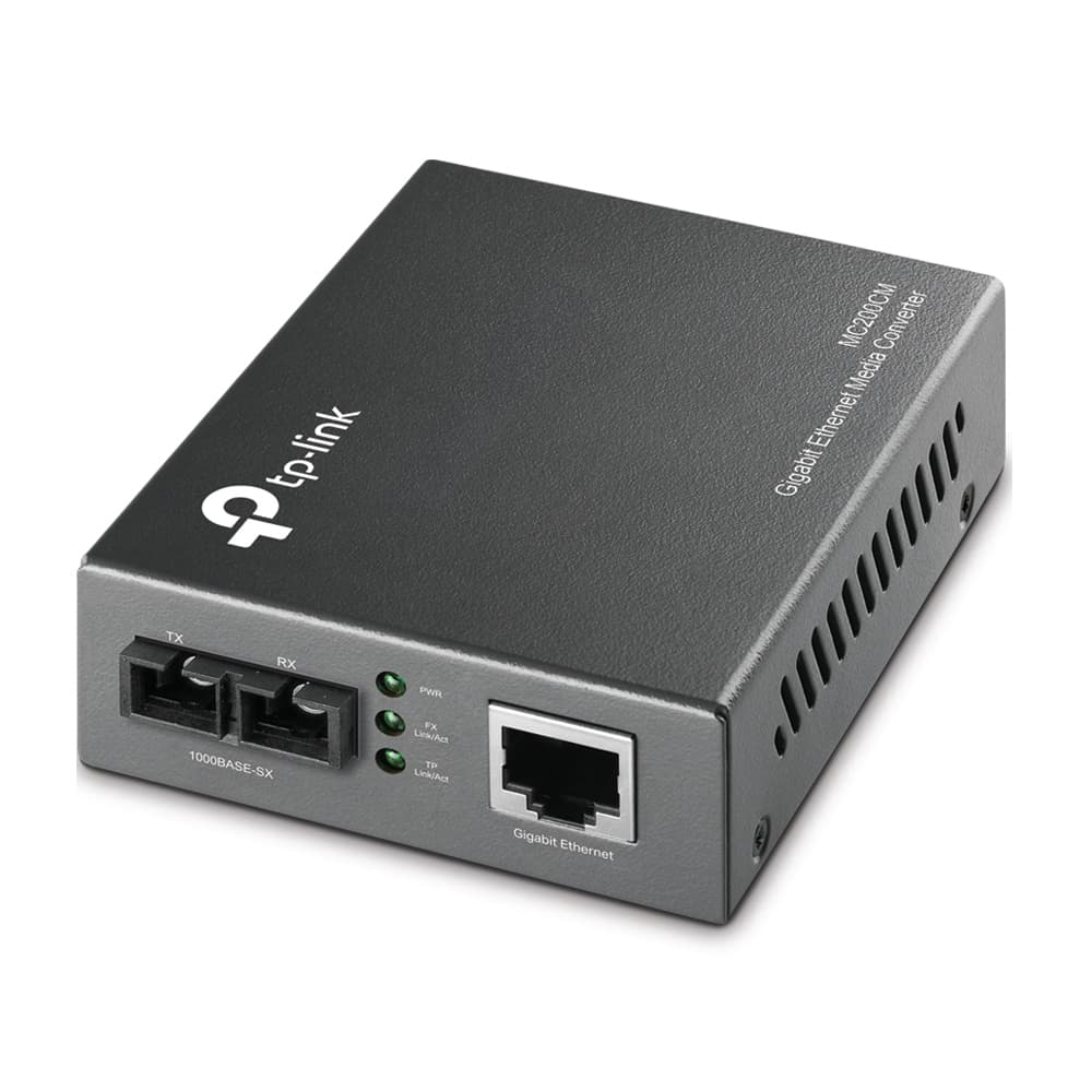 MC200CM - Fibre Media Converter - RJ-45 - GigE