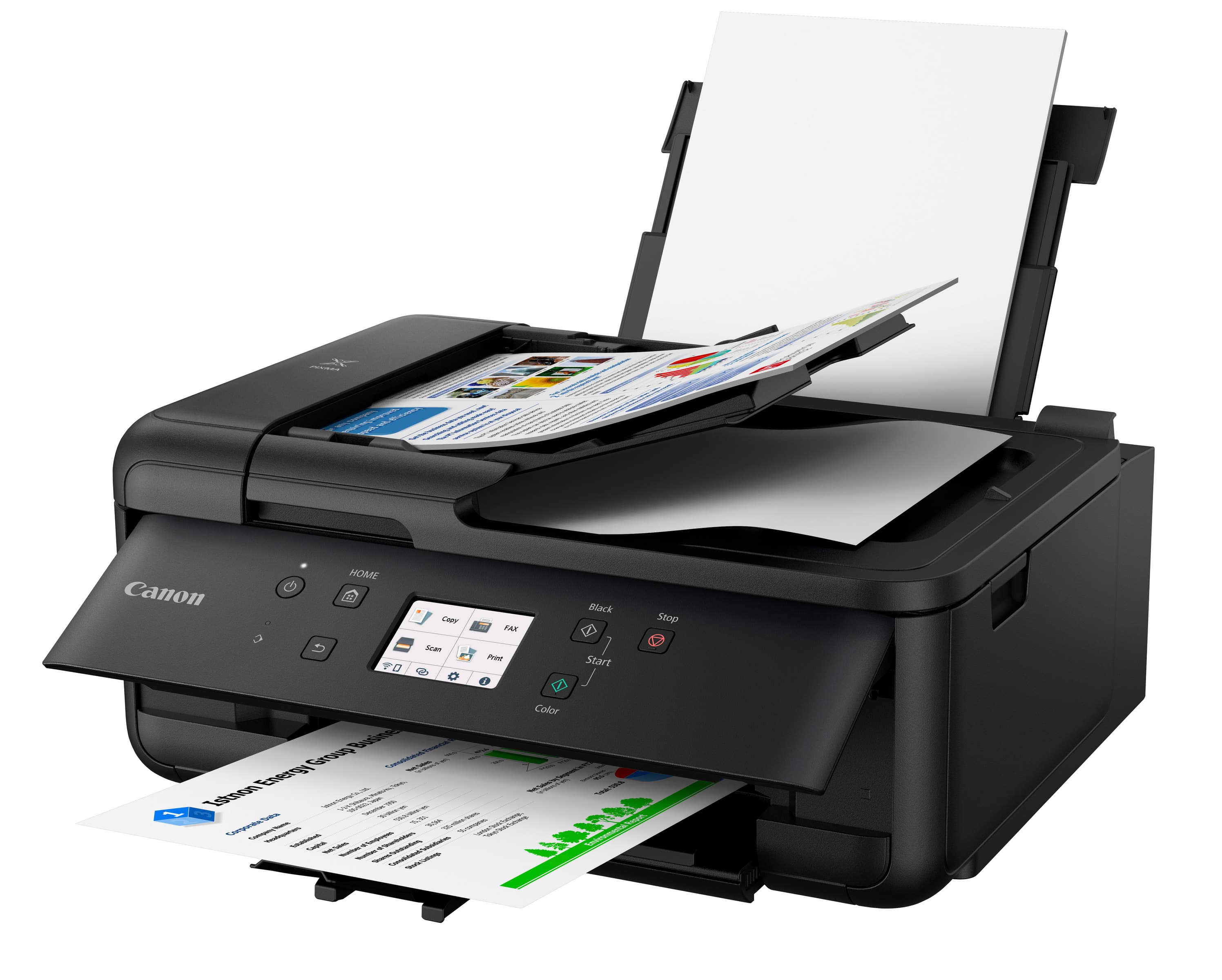 Canon PIXMA TR7650 All-In-One Inkjet Printer - Black — photo 18 of 25