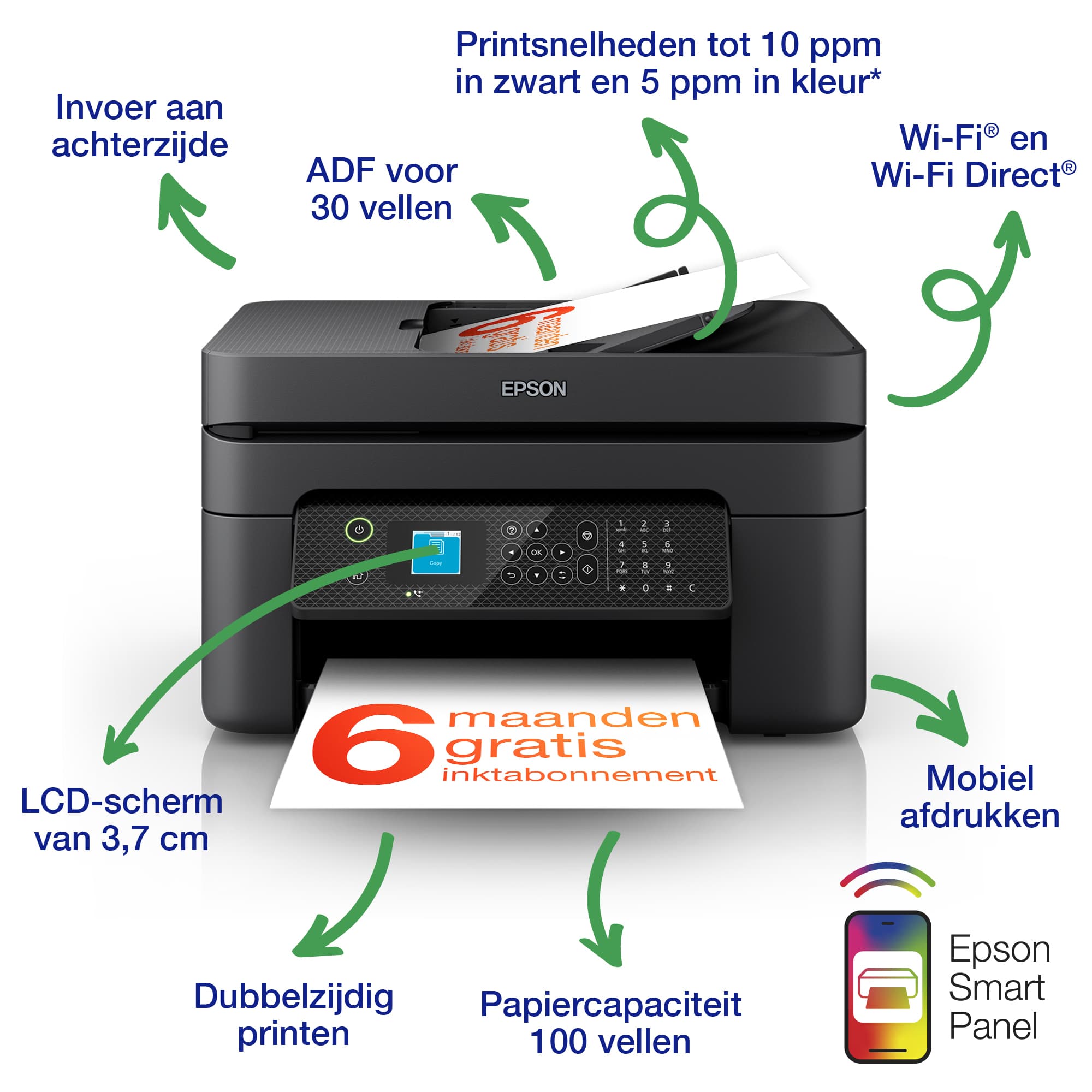 Epson WorkForce WF-2930DWF — photo 2 of 10