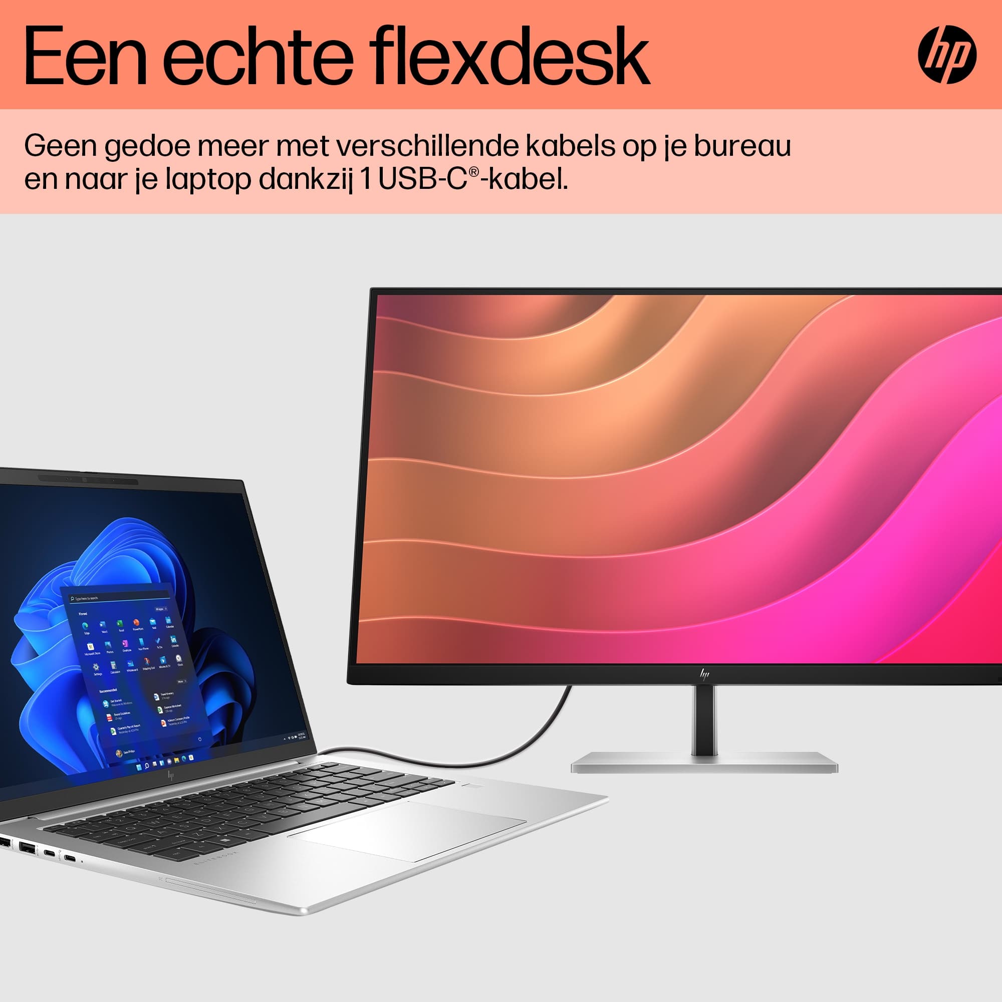 E32k G5 4K USB-C - 32 inch - 4K Ultra HD IPS LED Monitor - 3840x2160 - Pivot / HAS / RJ45 / USB-C — foto 6 van 11