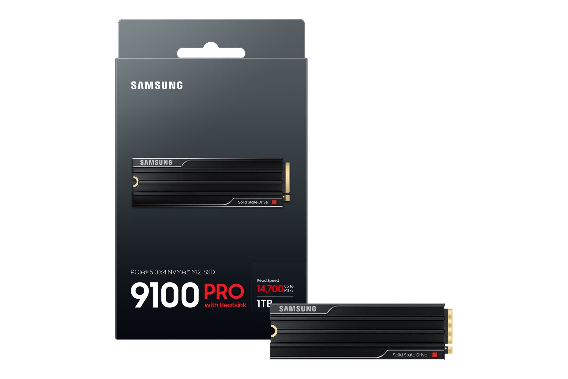 Samsung 9100 PRO Heatsink PCIe 5.0 x4 NVMe M.2 SSD 1TB — photo 3 of 11
