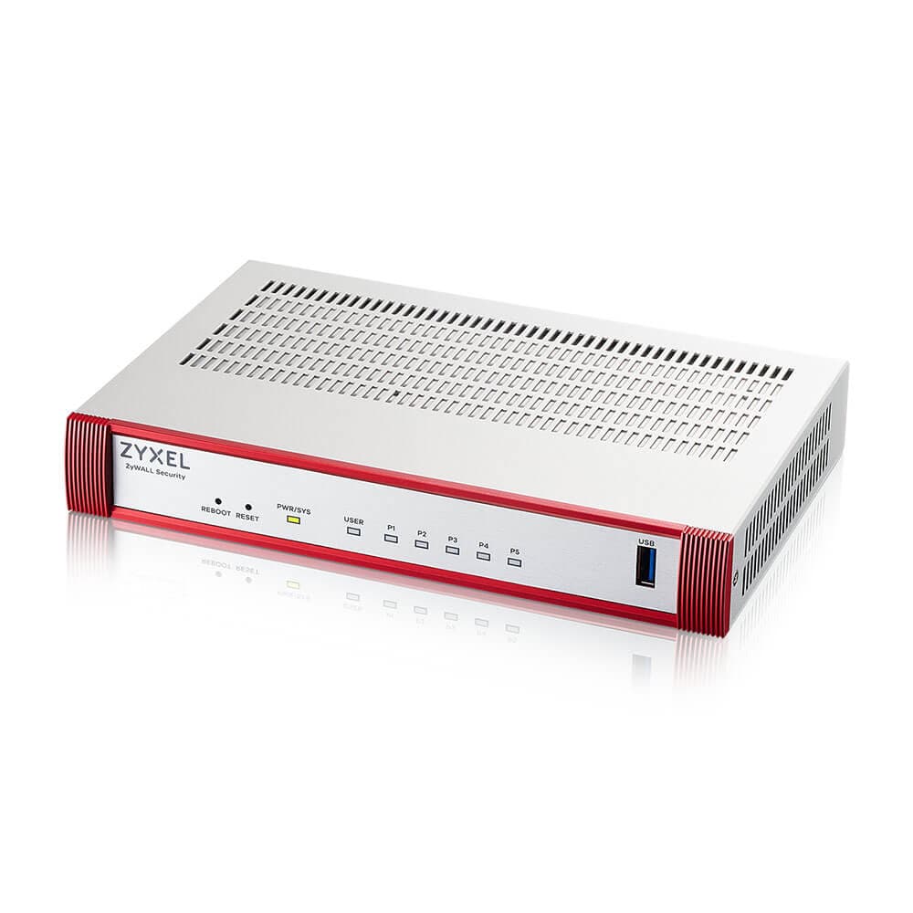USG FLEX 50 H - 5 ports Gigabit définissables par l'utilisateur - 1 USB avec pack de défense d'entrée de gamme 1 an — photo 2 sur 4
