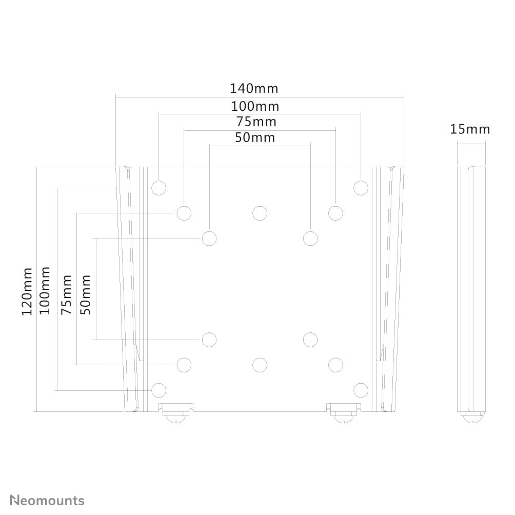 NEOMOUNTS Ultra-Flat Monitor/TV Wall Mount 10-30inch 30kg — photo 8 of 8