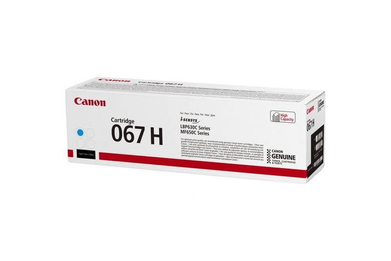 Cartouche d'encre cyan Canon 067H haute capacité pour i-SENSYS MF651Cw — photo 3 sur 3