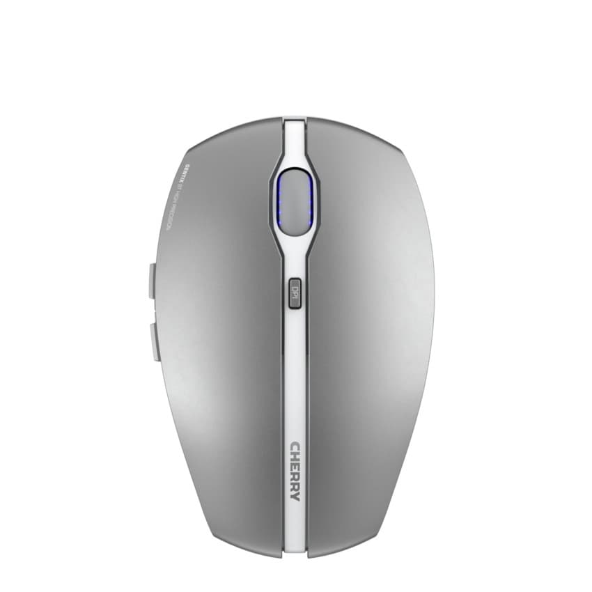 CHERRY GENTIX BT - Mouse - Wireless - Frosted Silver