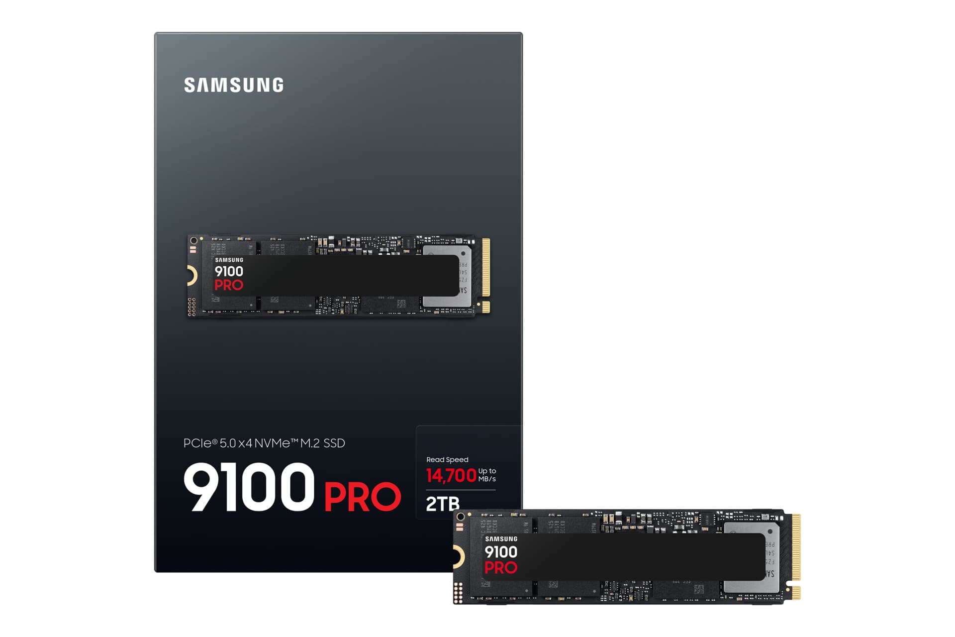 9100 PRO SSD - PCIe 5.0 x4 NVMe M.2 - 2TB — photo 3 of 8