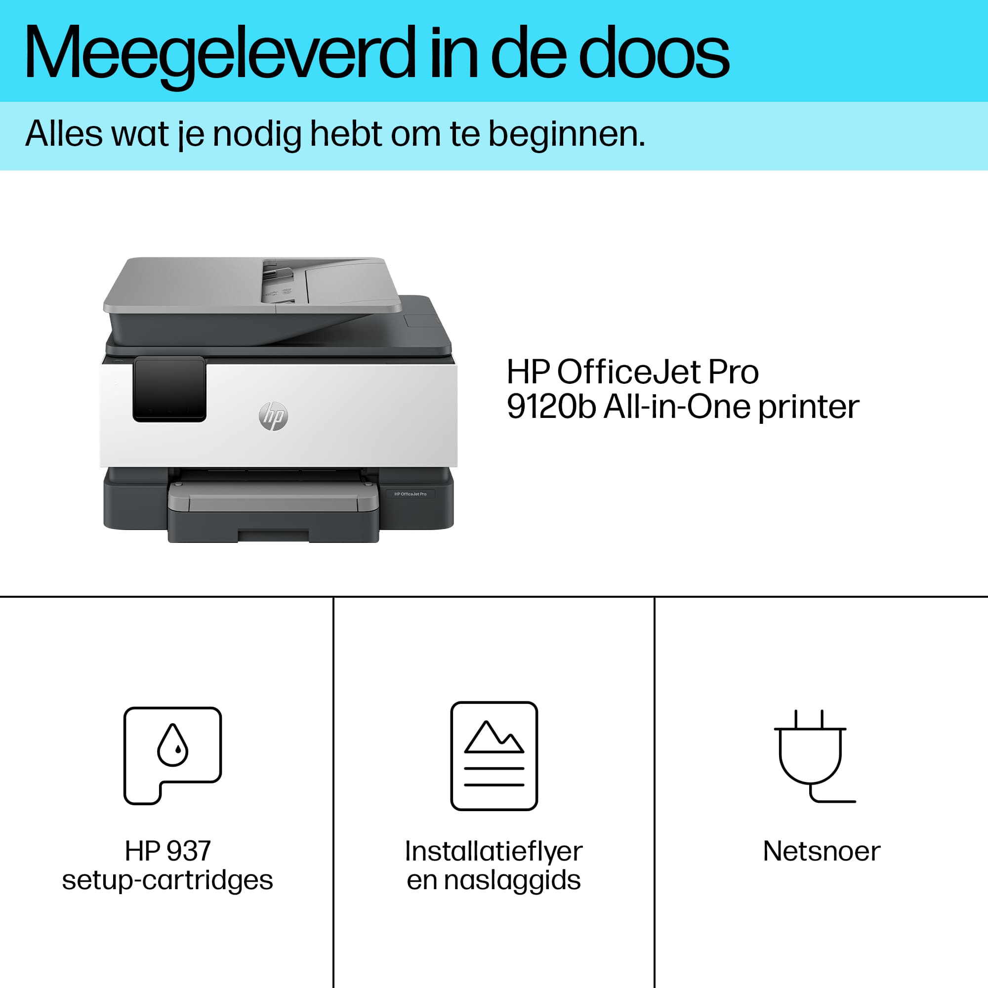 OfficeJet Pro 9120b All-in-One Printer — foto 5 van 18