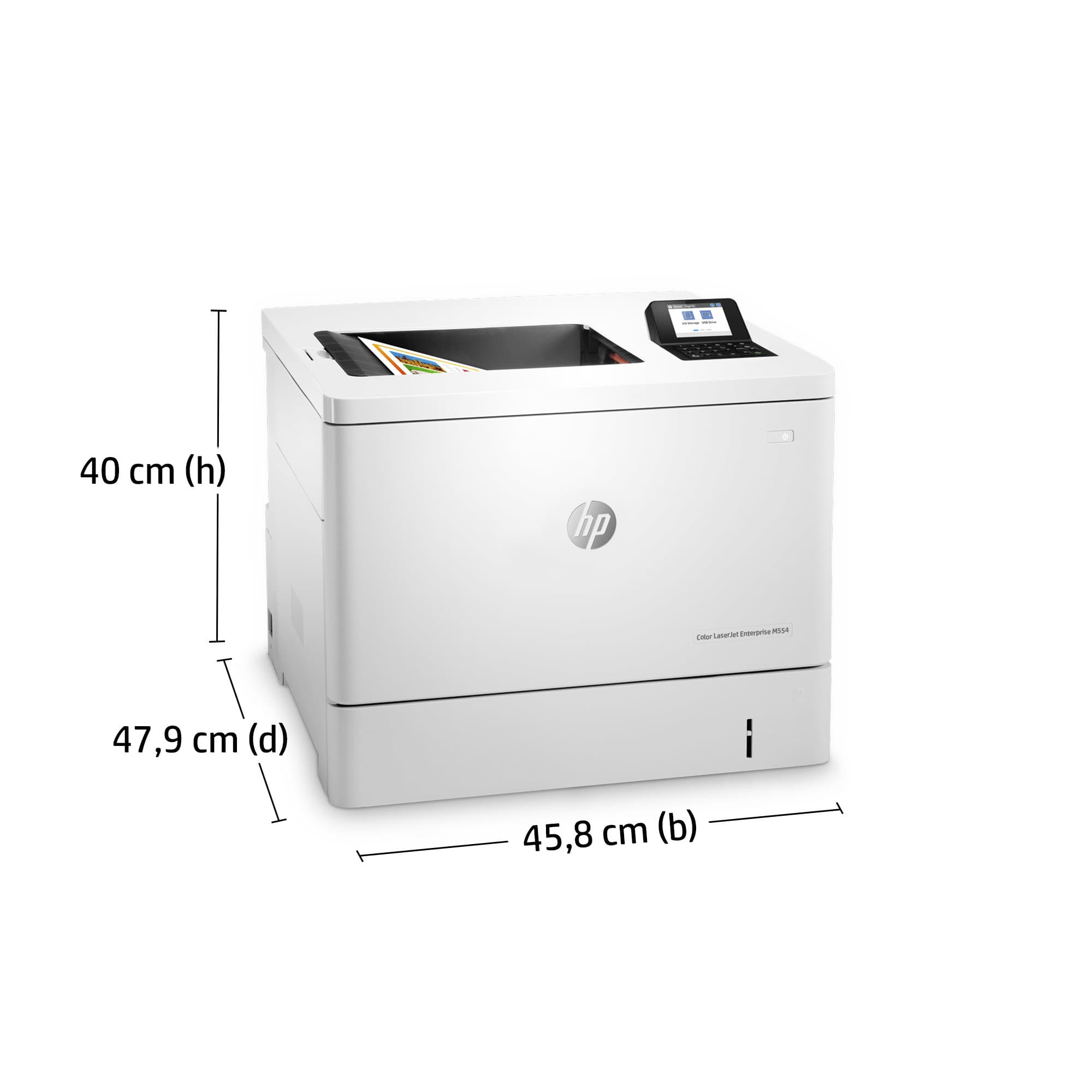 HP Color LaserJet Enterprise M554dn Printer — photo 7 of 16