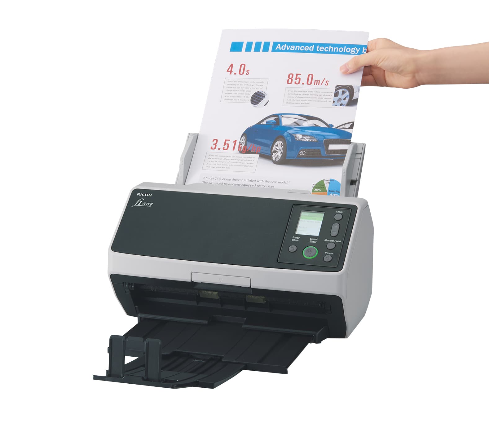 Ricoh fi-8170 Scanner A4 Duplex — photo 4 sur 7