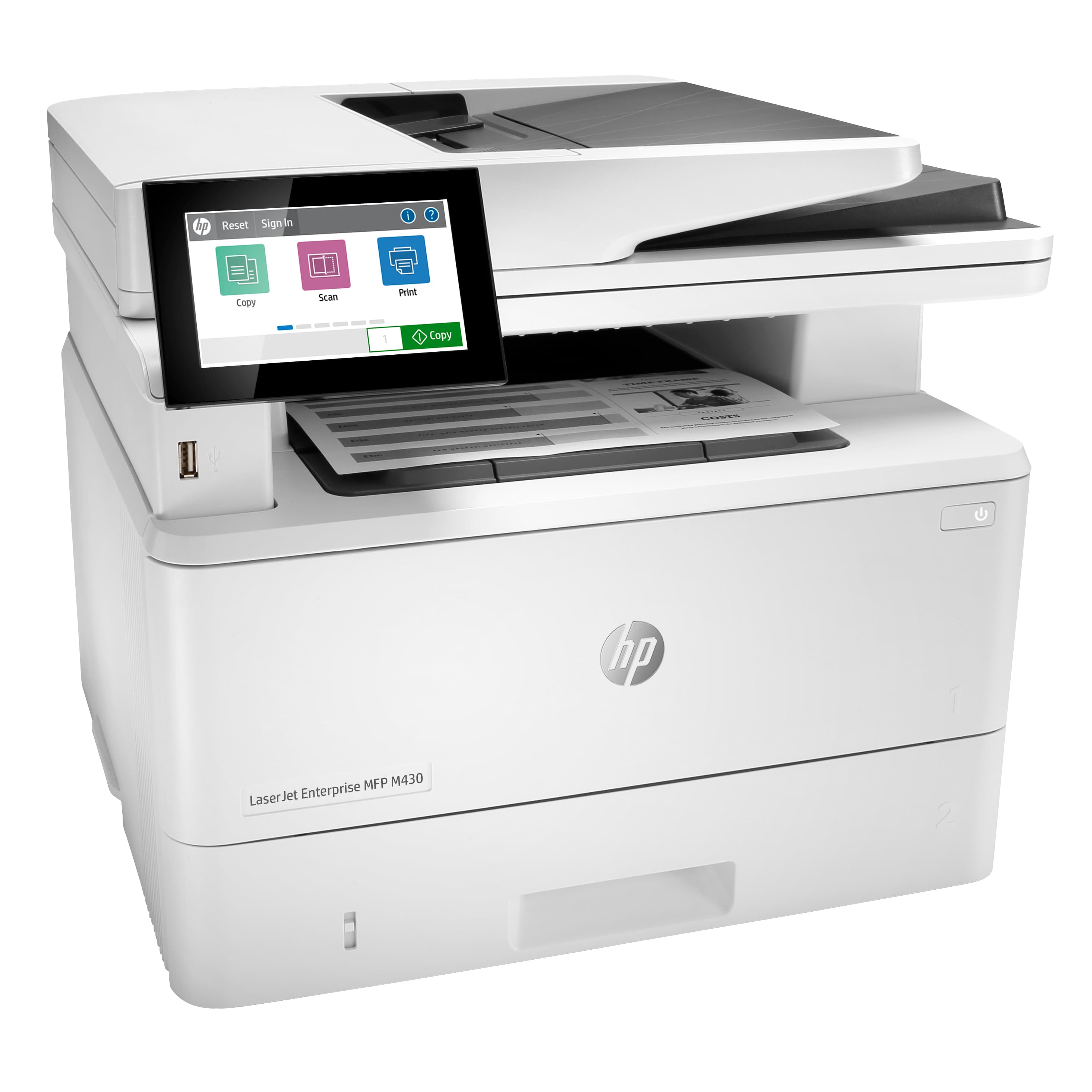 Imprimante multifonction HP LaserJet Enterprise M430f — photo 3 sur 18
